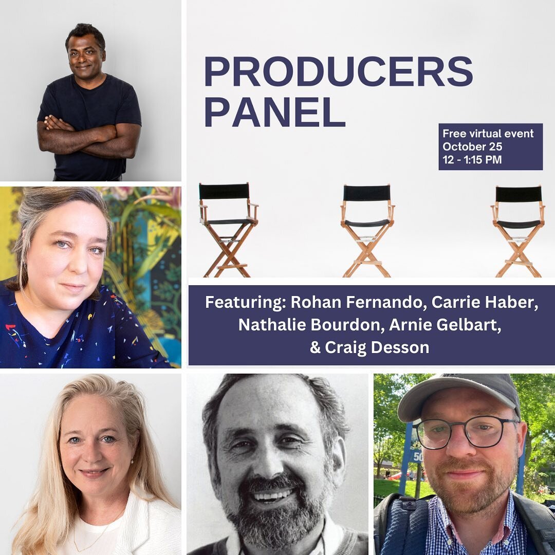 We&rsquo;re excited to present our panelists for the Producers Panel happening October 25th at 12 PM

Joining us over zoom are:

Rohan Fernando - Executive Producer Quebec Studio and Atlantic Region (English Program), NFB

Carrie Haber - Senior Produ
