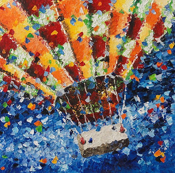 "Vagabundo" Óleo sobre tela, técnica espátula 40 x 40 cm.