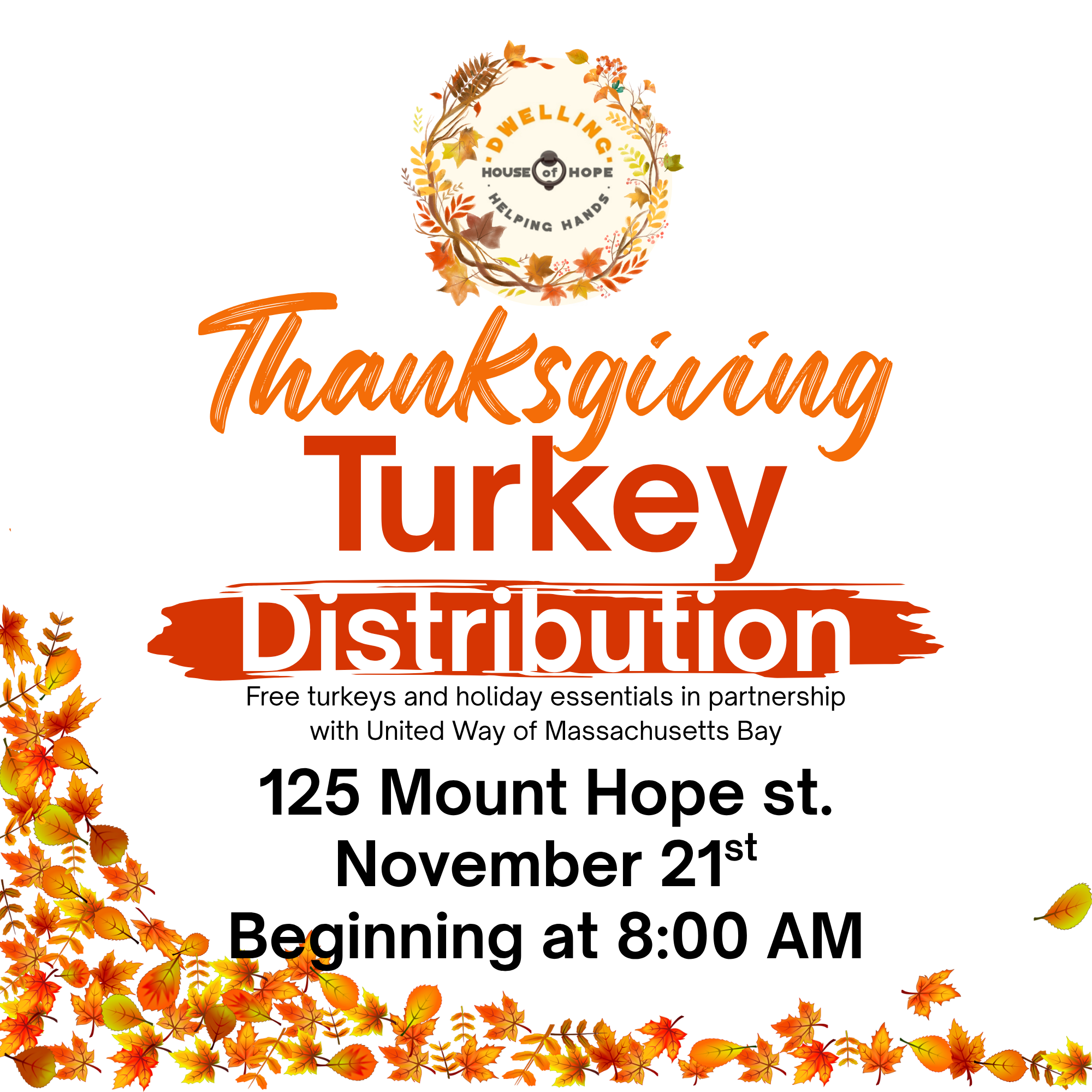 Thanksgiving Turkey Distribution