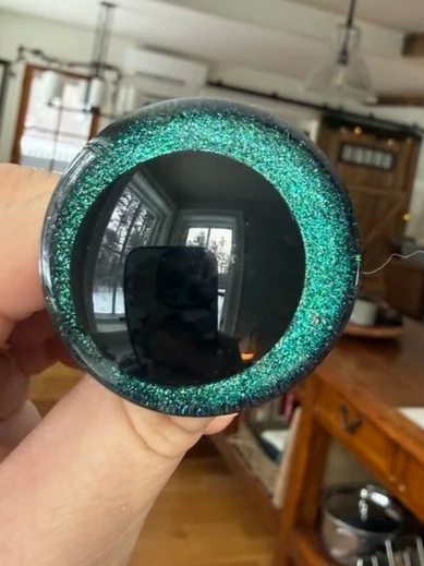 Emerald Twilight Color Shifting Safety Sinker Eyes