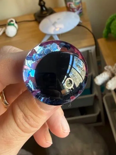 Cotton Candy Off-Set Sinker Safety Eyes