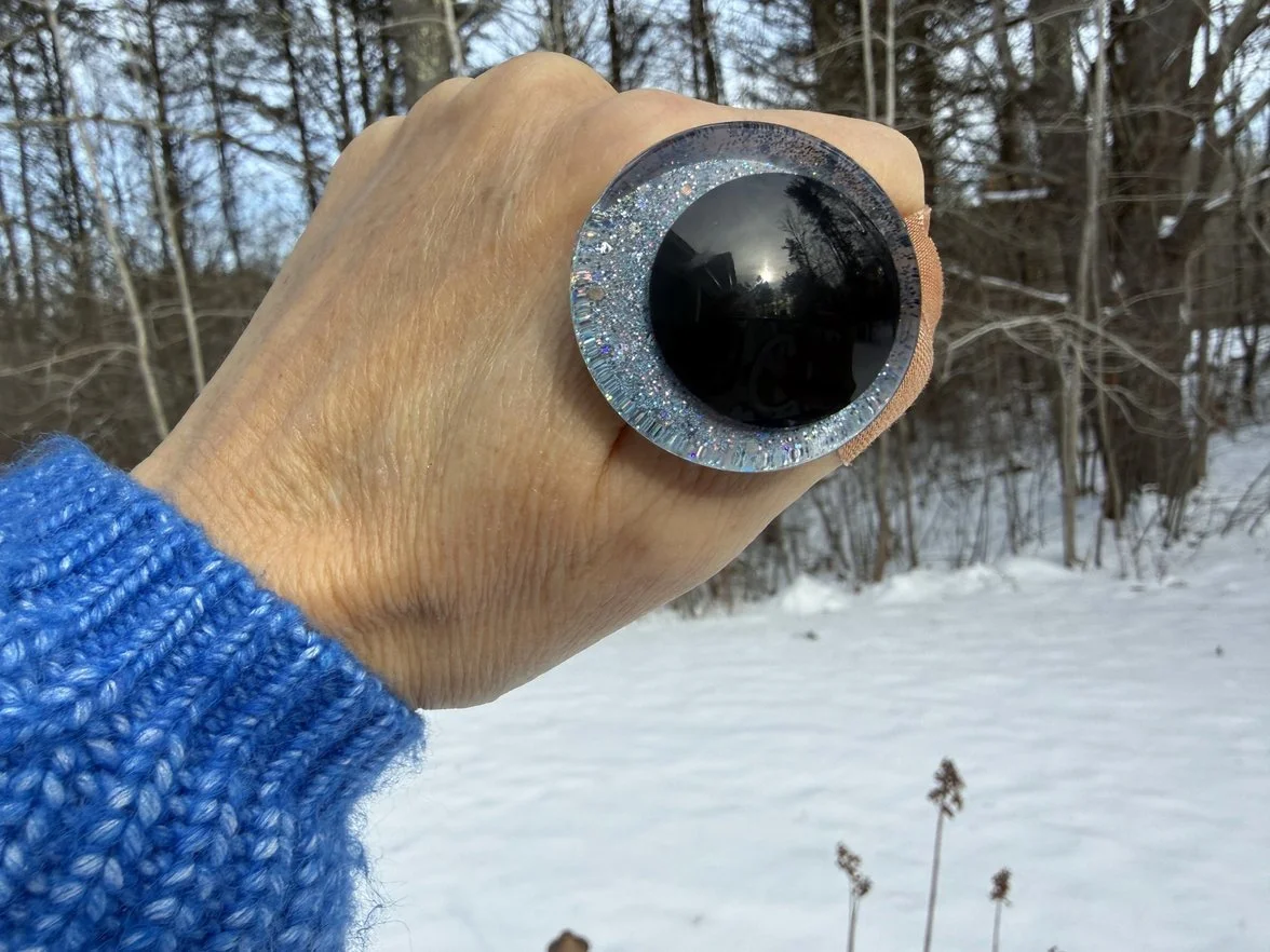 Snowscape Off-Set Sinker Safety Eyes