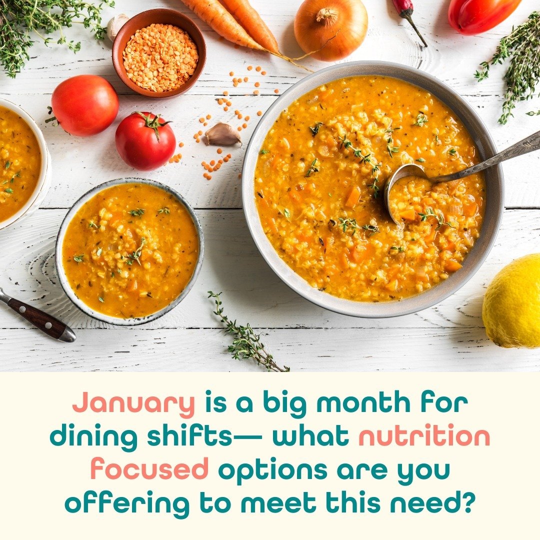 Not only will you meet the January health trend by including some inspired whole food options, but you'll keep guests excited about your offerings all month long!

🌱 Which dishes are you most excited to showcase this month? Let me know in the commen