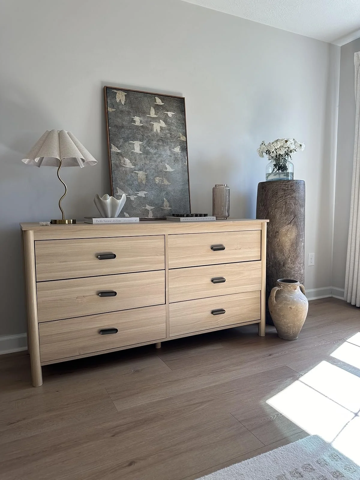 Wood Tone Dresser