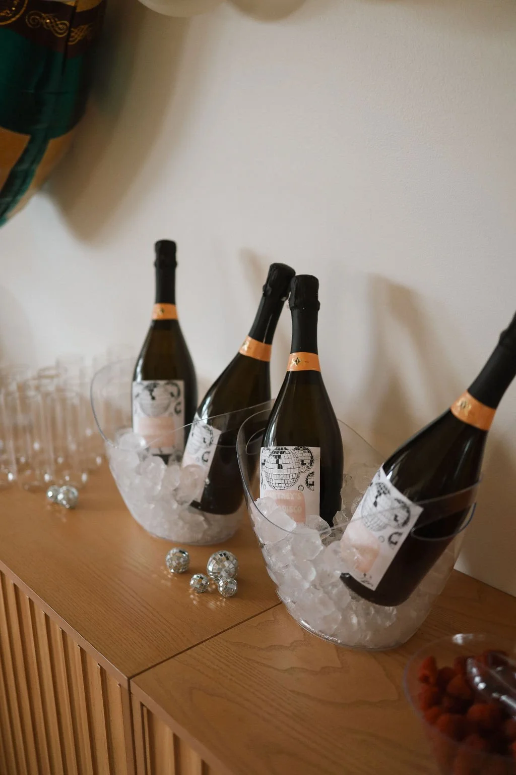 Champagne on ice