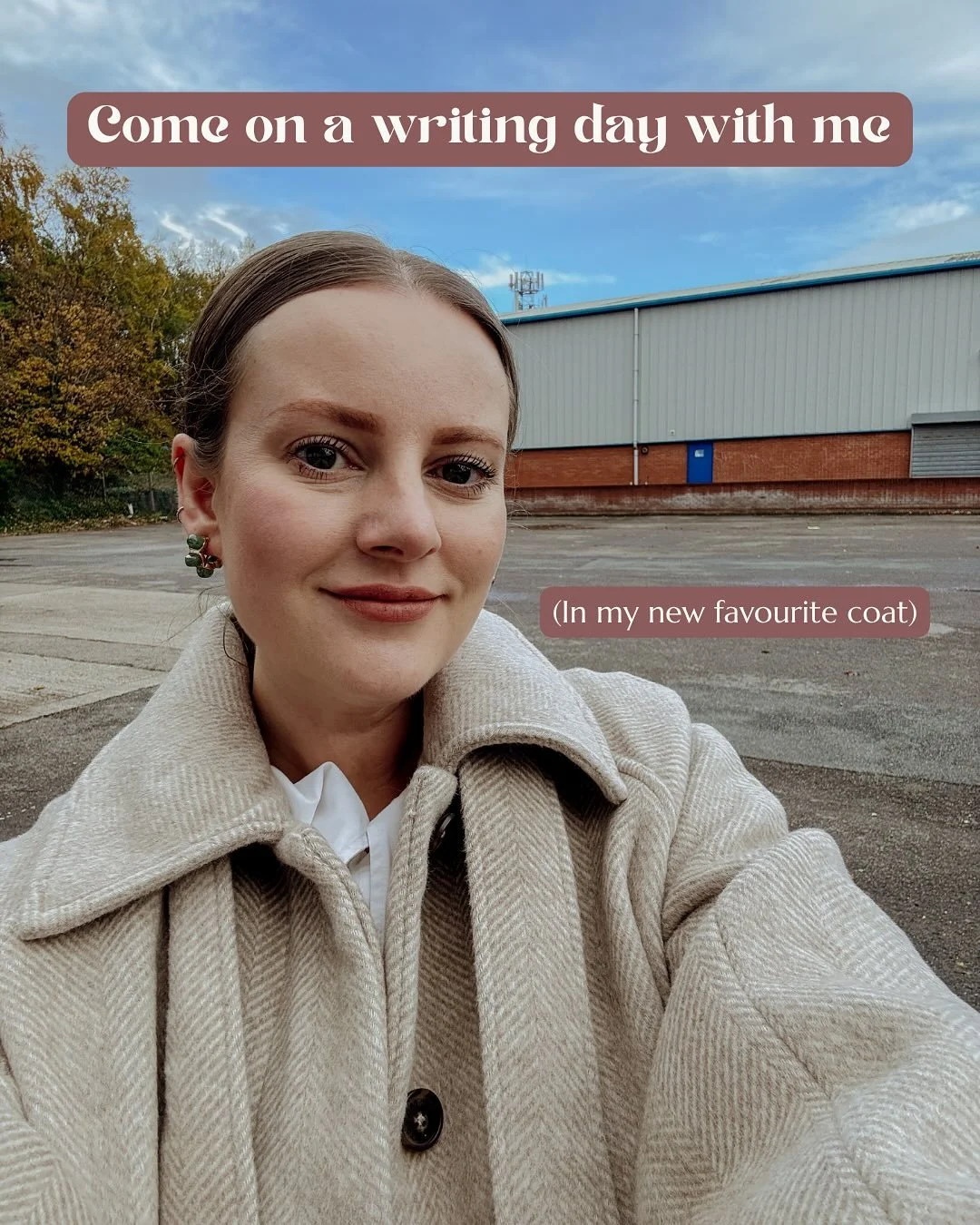 Went on a cute writing date yesterday with @alywritessometimes so thought I&rsquo;d share what we got up to! As it was Samhain we started our session with a tarot pull, journalling and intention setting which was so lovely overlooking the Welsh count