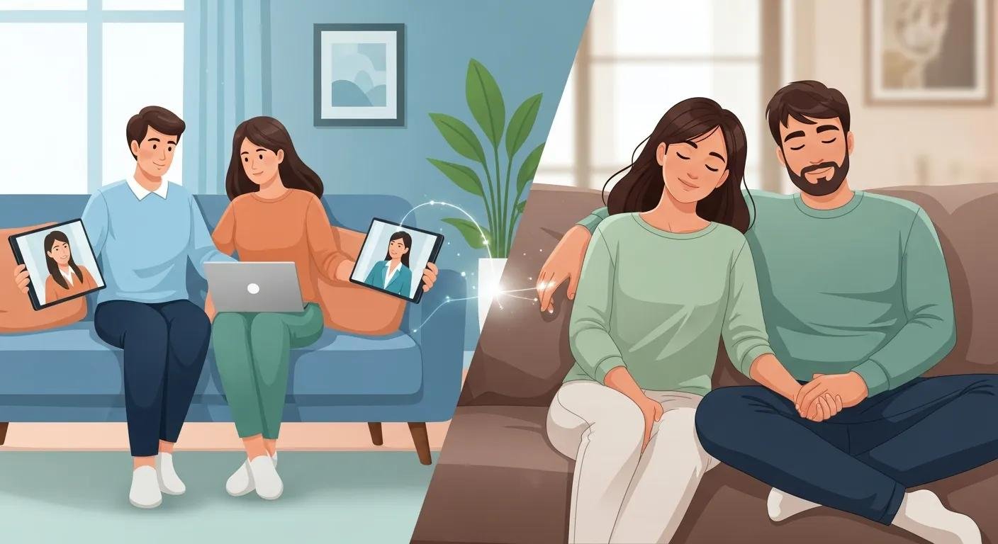 Effectiveness of Online Couples Therapy