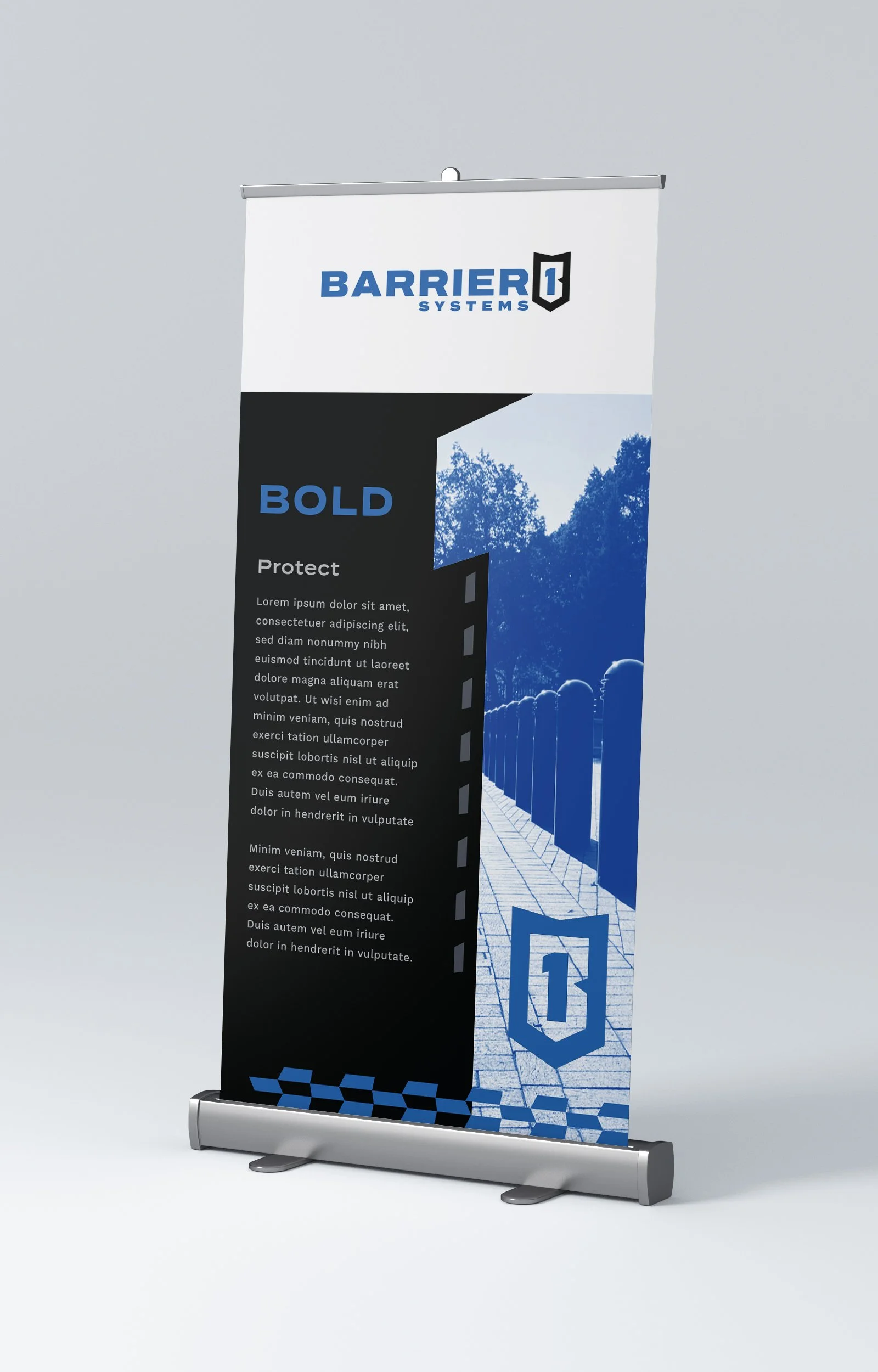 Barrier banner