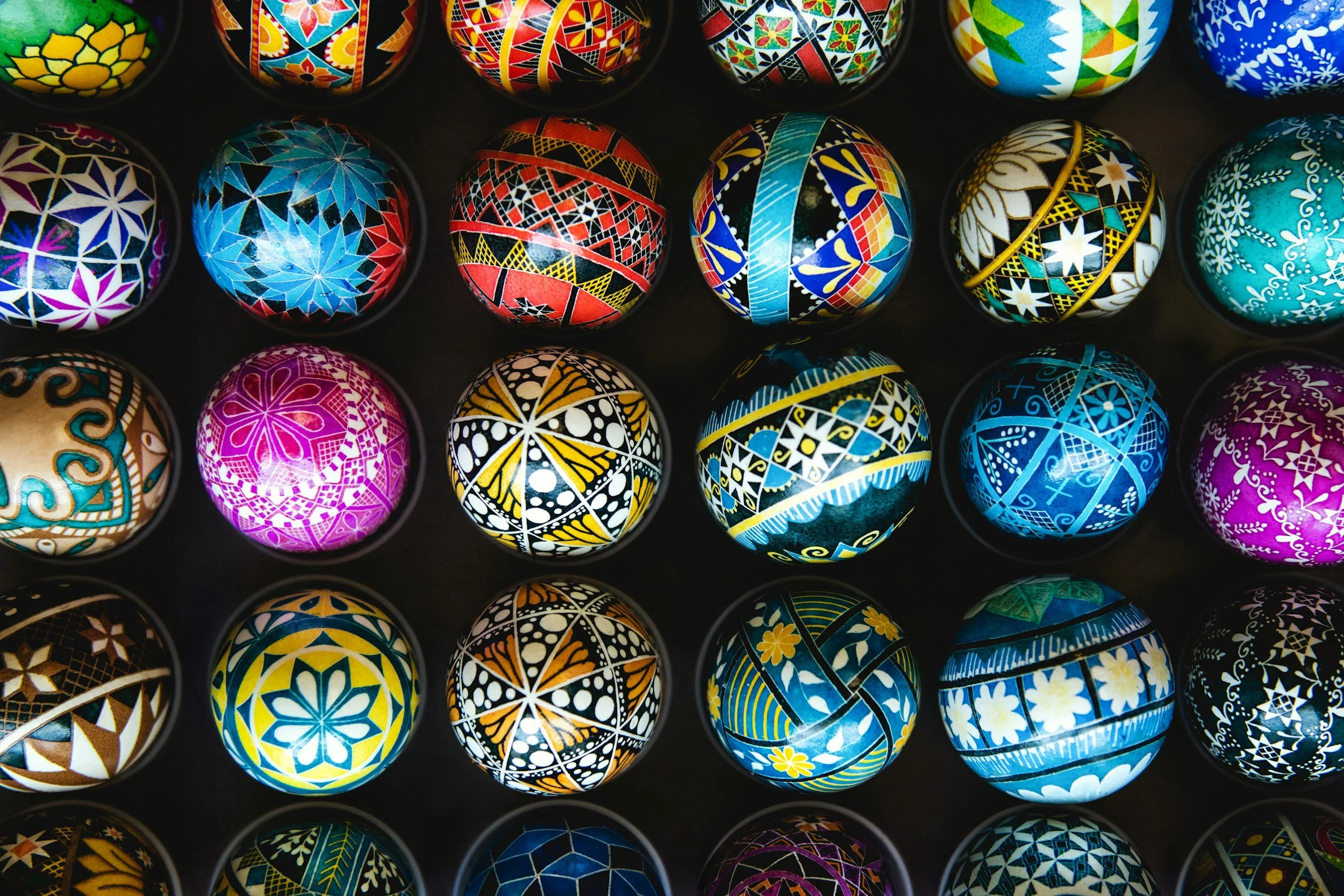 pysanky eggs