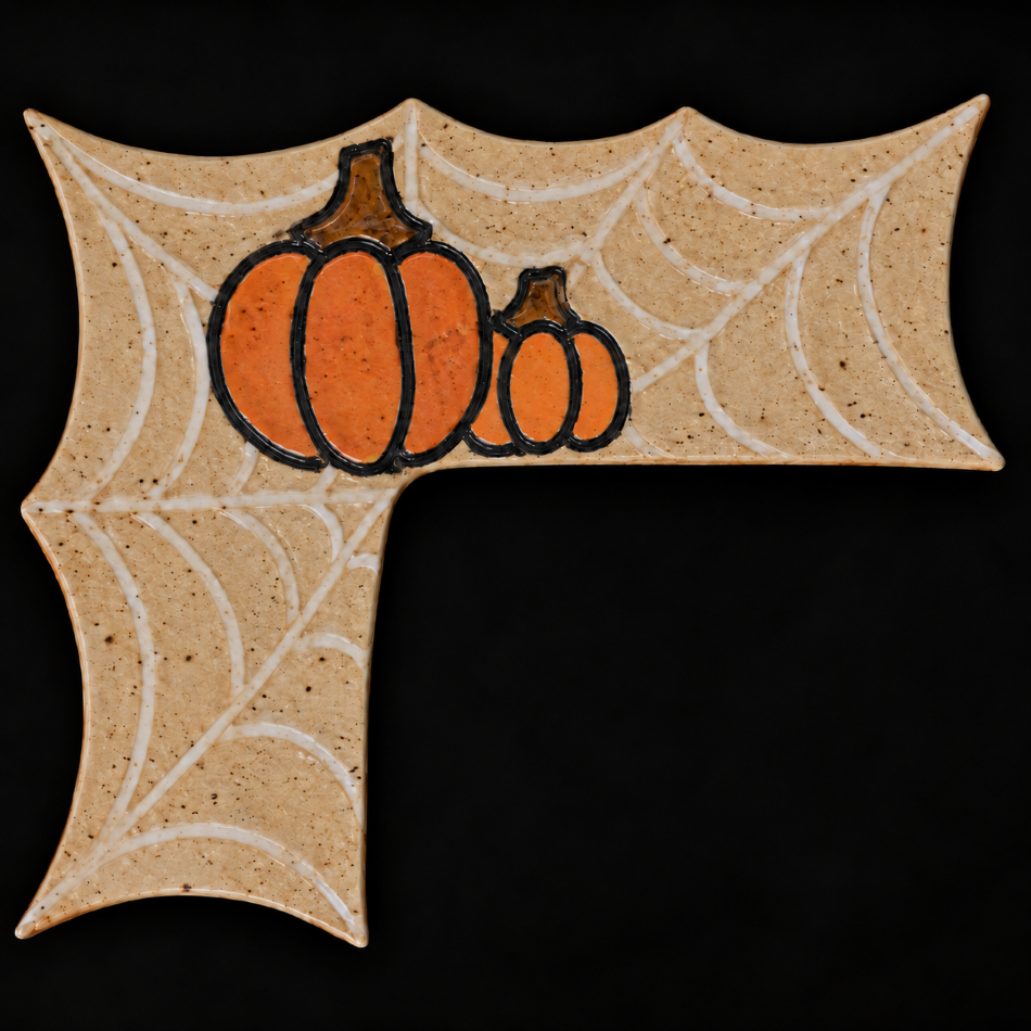 Ceramic corner door sign