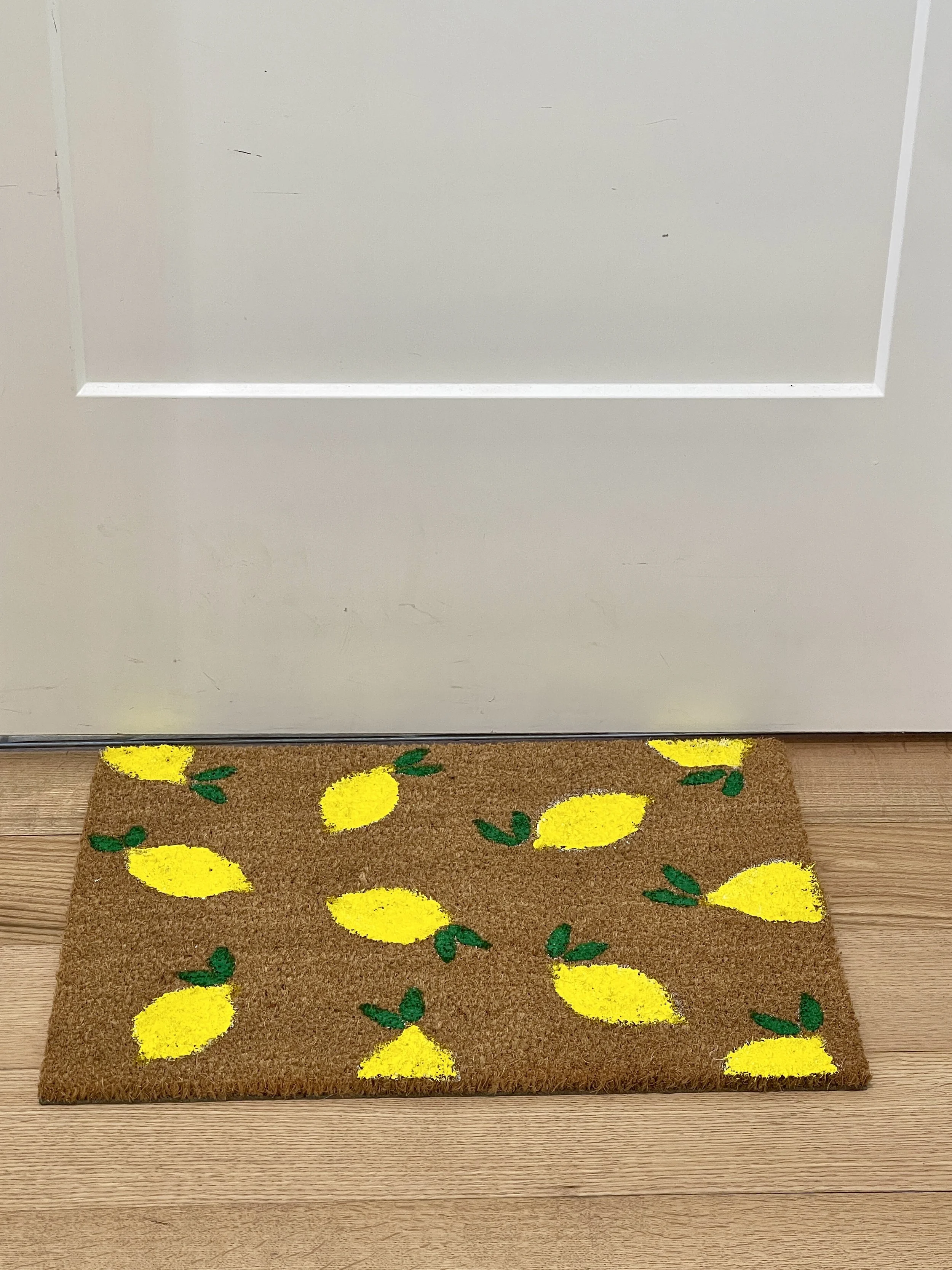 Lemon doormat