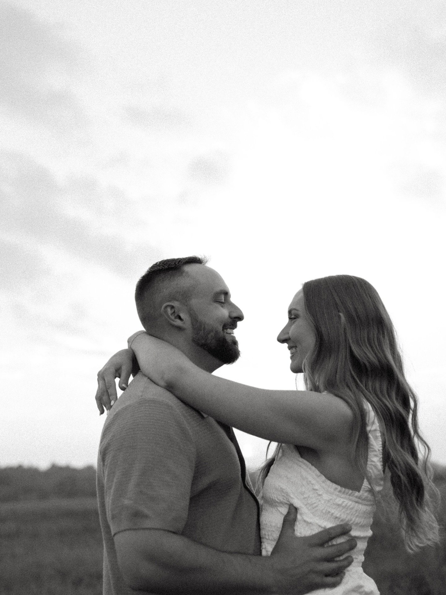 After 5, yes 5, cancellations due to rain and crappy weather, I was FINALLY able to meet these 2 beautiful souls in person and capture some incredible sunset engagement photos for them! To say I&rsquo;m over the moon excited for their wedding in Octo