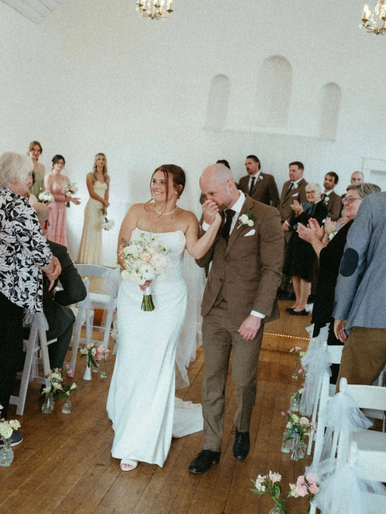 Sometimes I sit here way too long trying to think of something clever or meaningful to say when really&hellip;. I just want to share some images I love. 🩶

So thats it - that&rsquo;s my caption for today! Xx

Venue: @thechapelcompany 
Catering: @bri