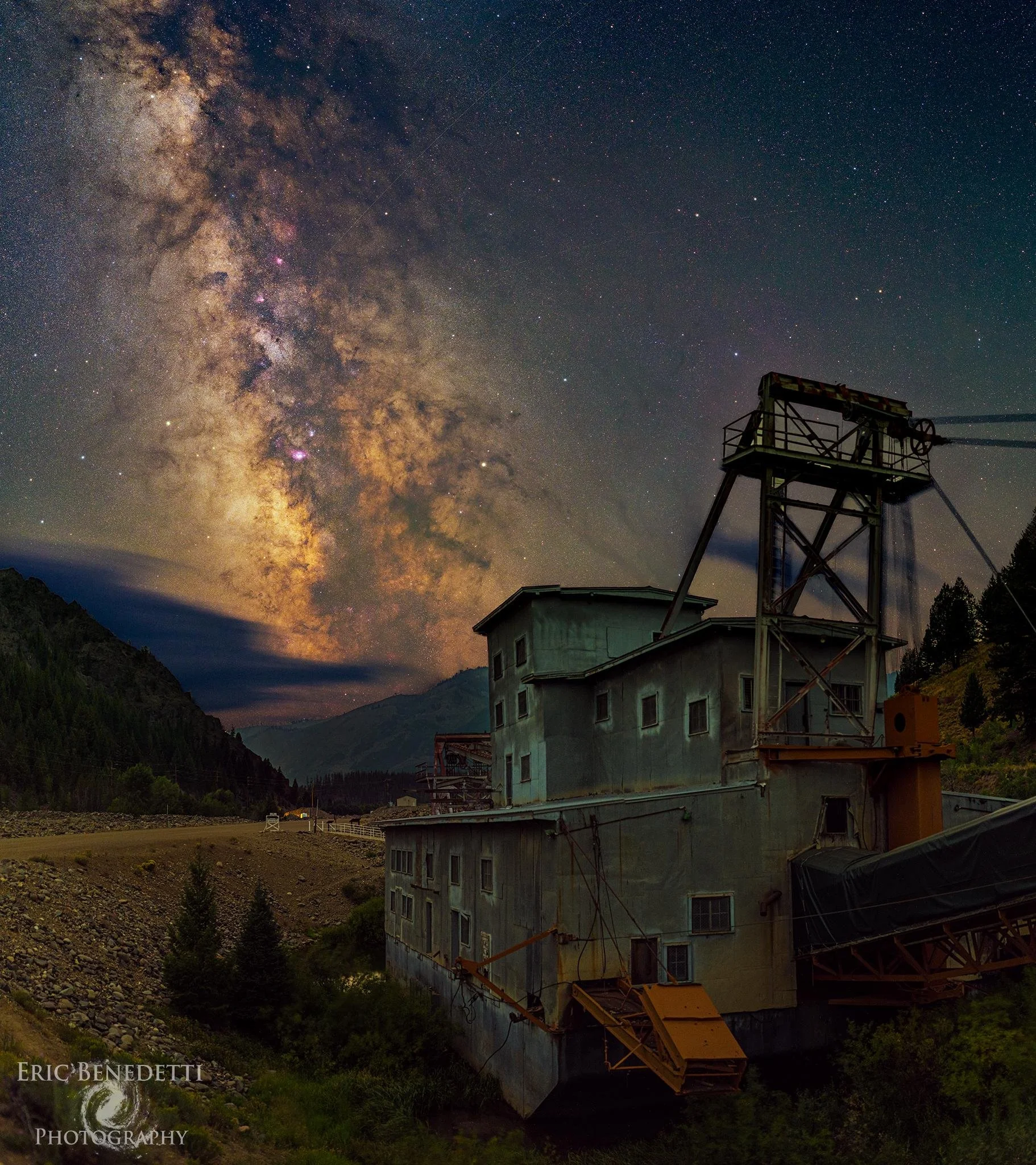 Eric: Gold Dredge, Yankee Fork, Idaho