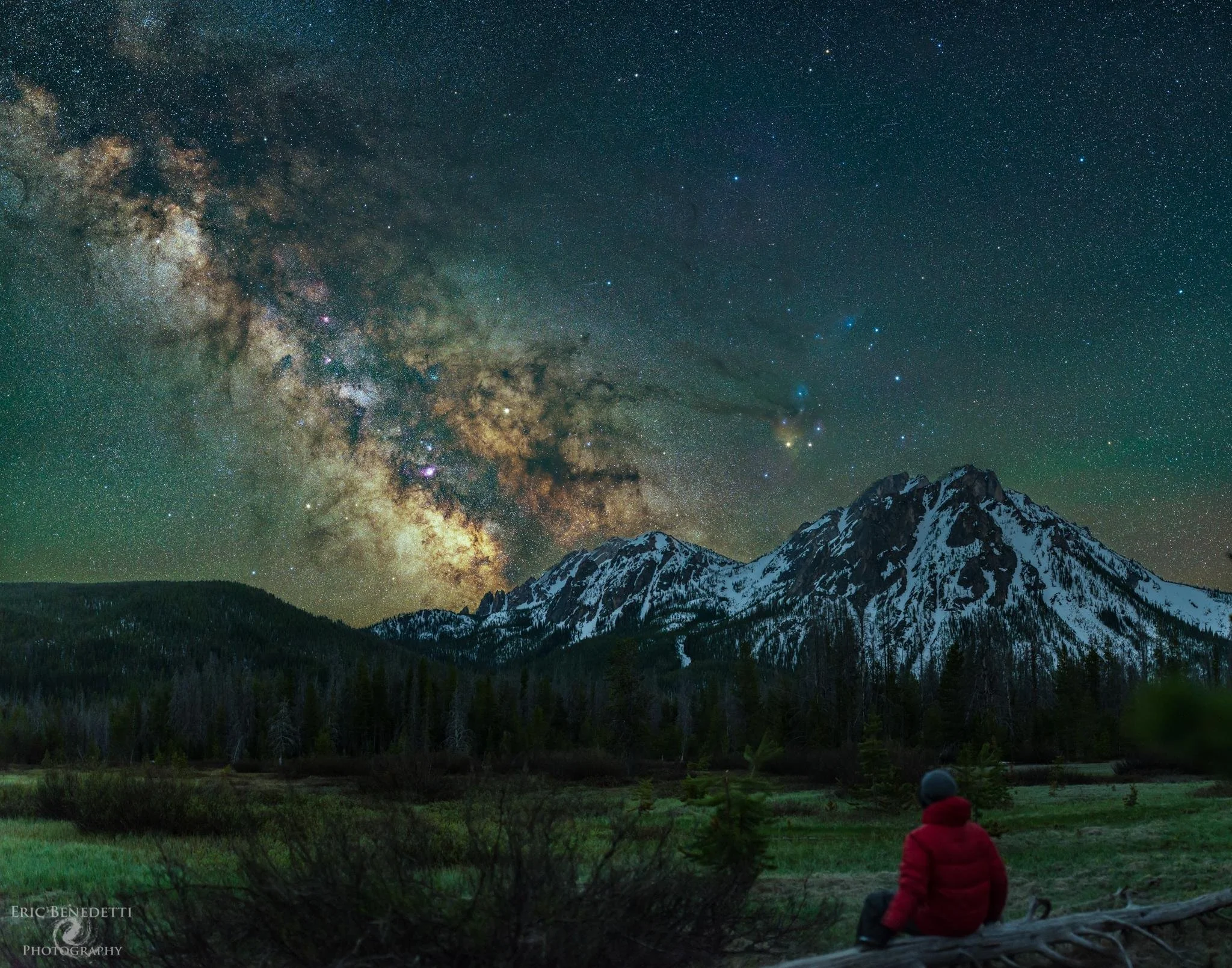 Eric: Self portrait, Stanley, Idaho