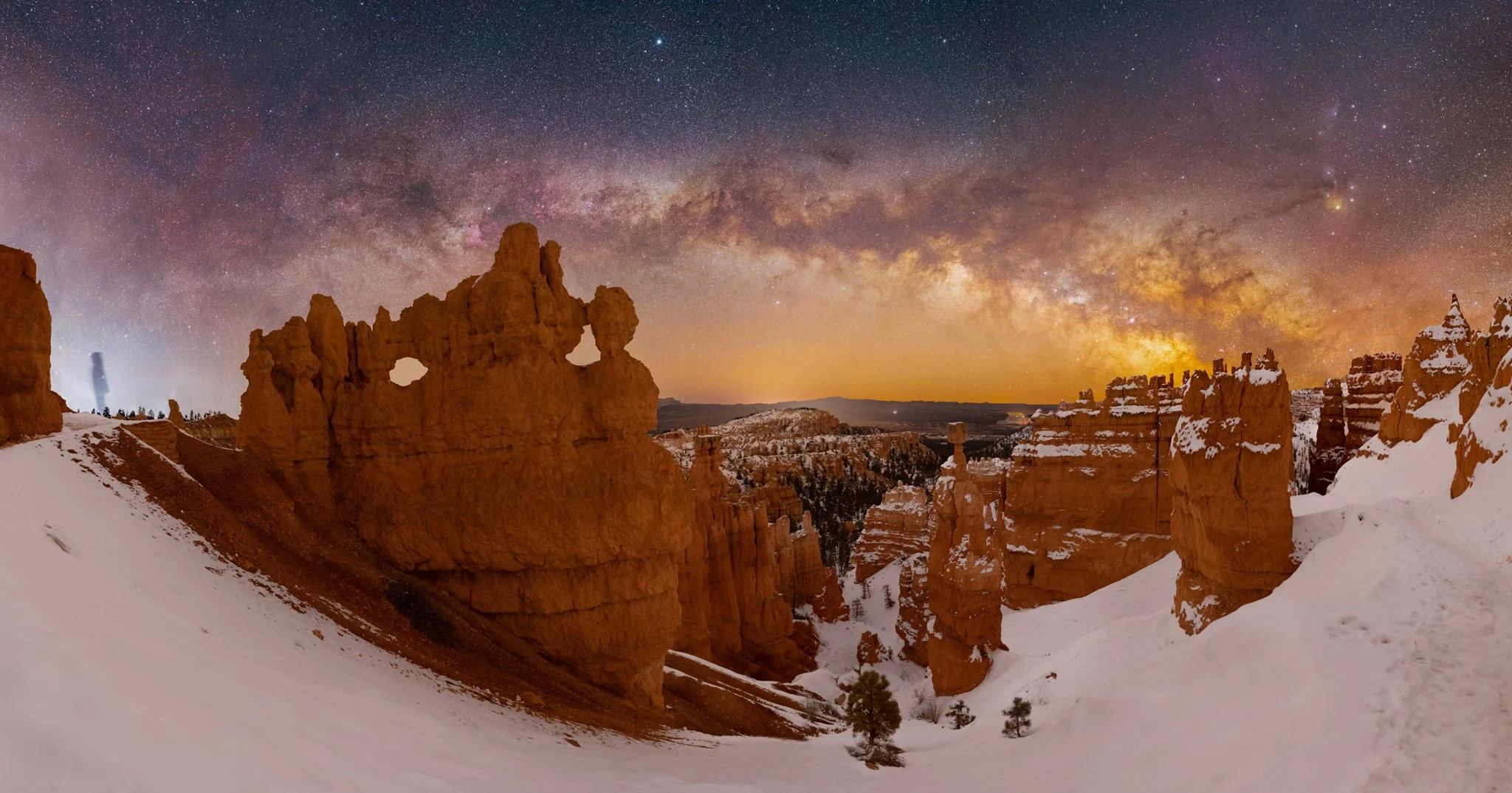 Bry: Winter Milky Way, Bryce Canyon, April