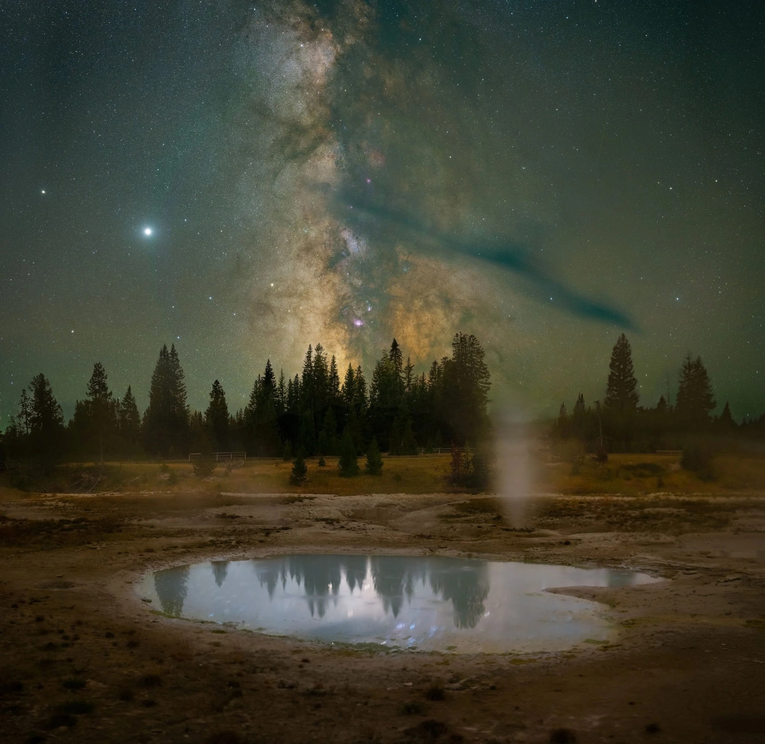 Bry: Collapsed Pool, West Thumb Geyser Basin