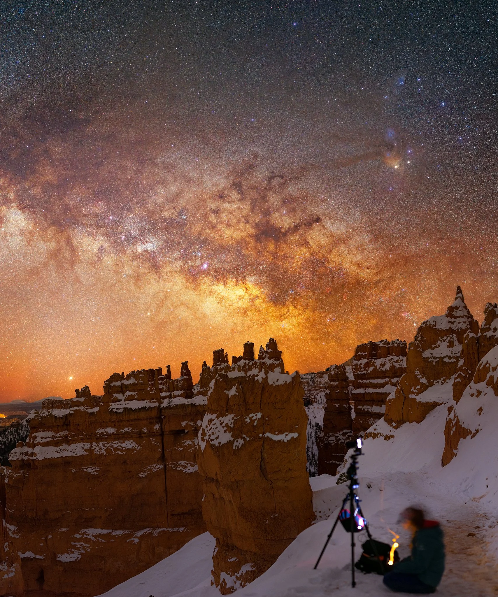 Eric: Bry freezing and the Milky Way