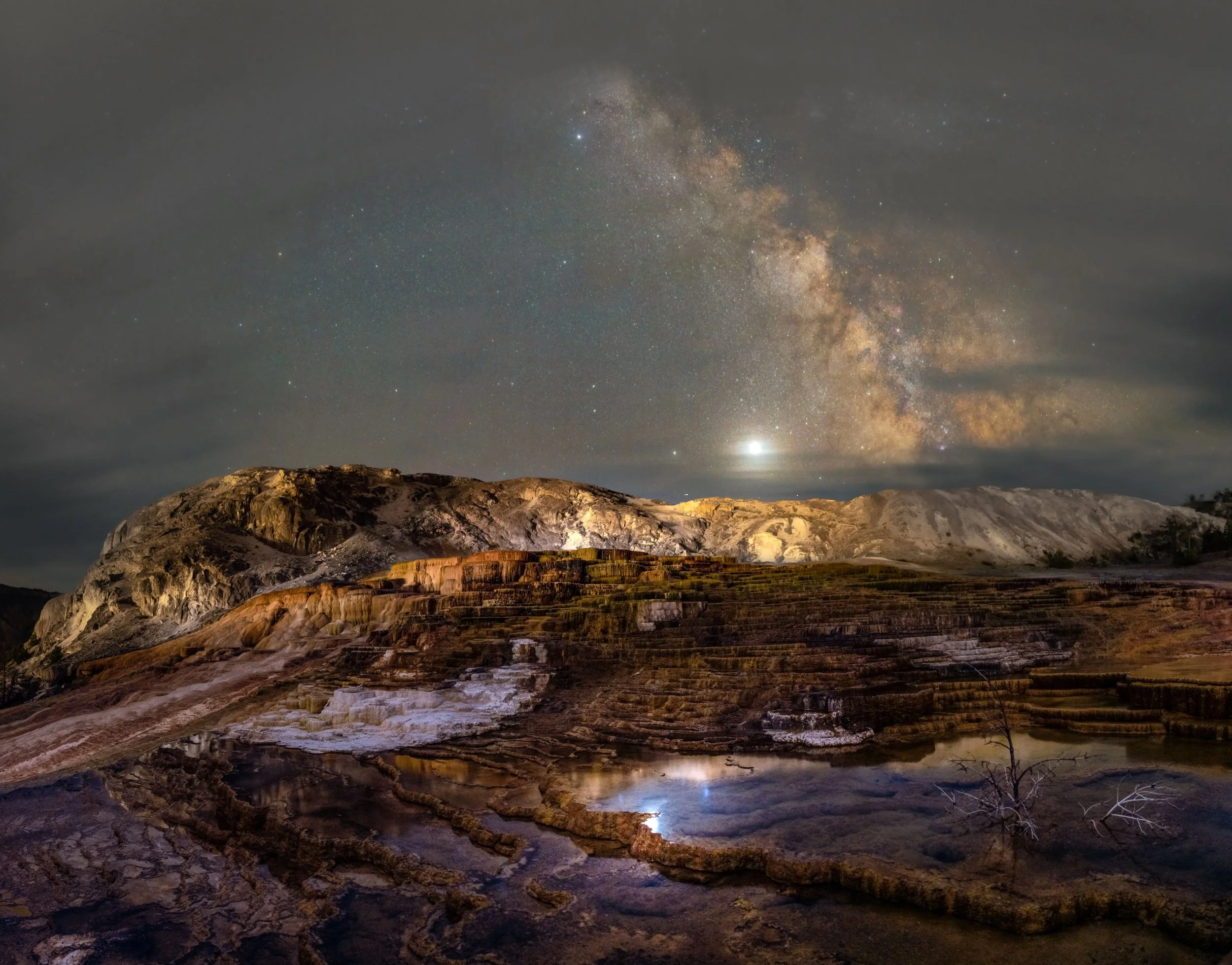 Bry: Mammoth Geyser Basin