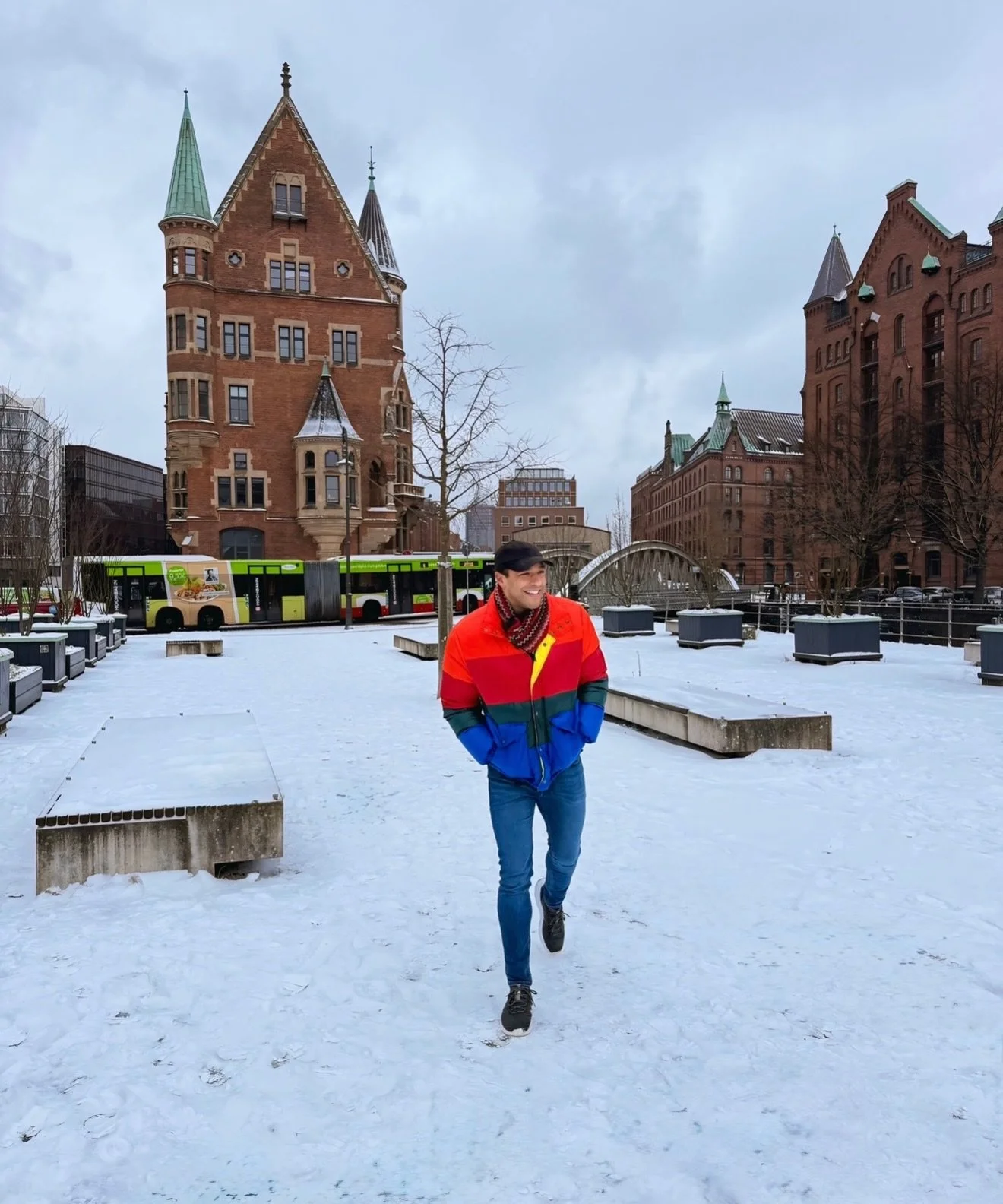 Working away this week but still repping the Pride jacket and cheering every moment for our incredible athletes at @milanocortina2026. Let&rsquo;s go! 🏅🔥🏳️&zwj;🌈 #Olympics #WinterVibes #Gogogo