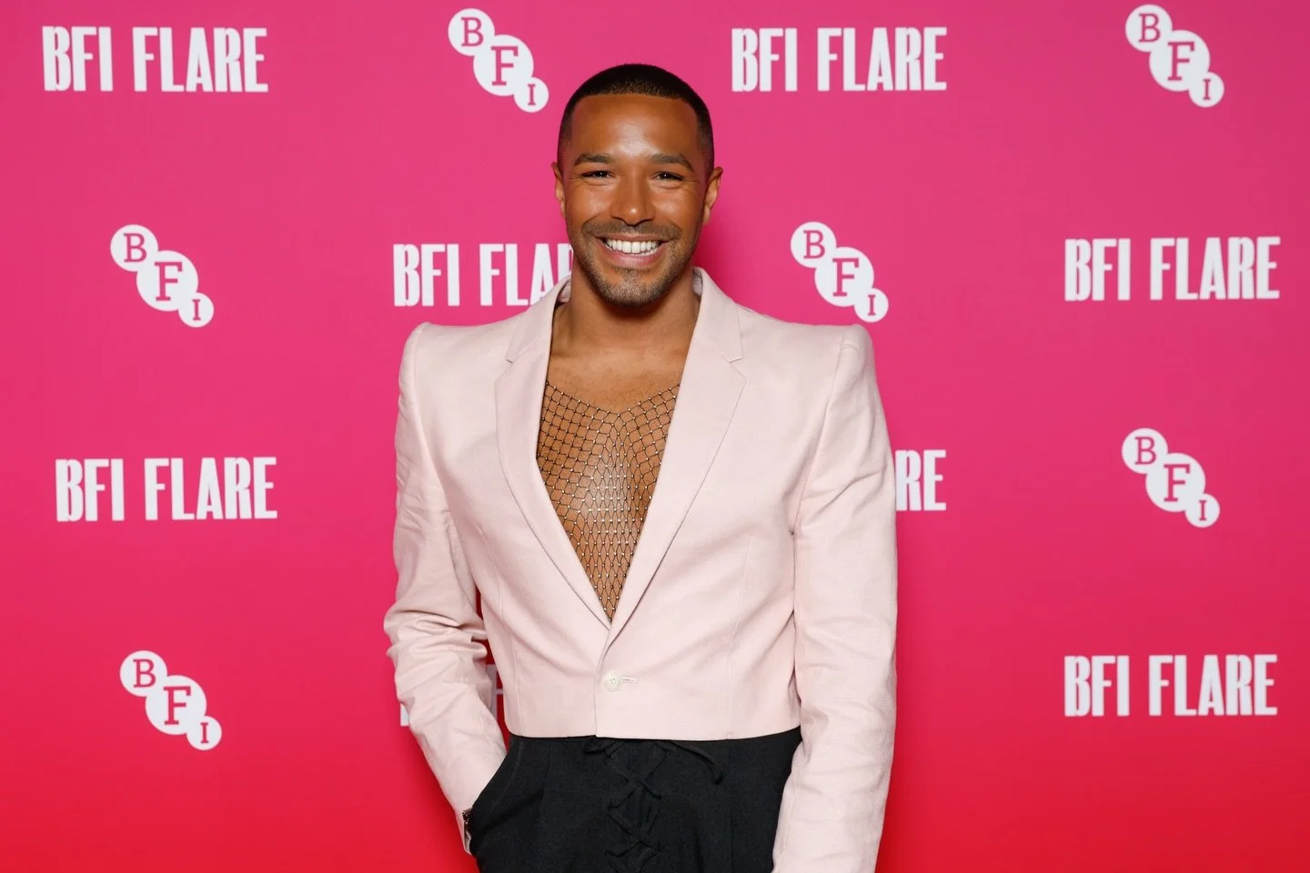 First time at BFI Flare celebrating 40 years of incredible LGBTQ+ films with @britishfilminstitute! 🏳️&zwj;🌈😍📽️ I felt so honoured to host the red carpet this year for the short films and the world premiere of Madfabulous! 💖 

Honestly, I&rsquo;