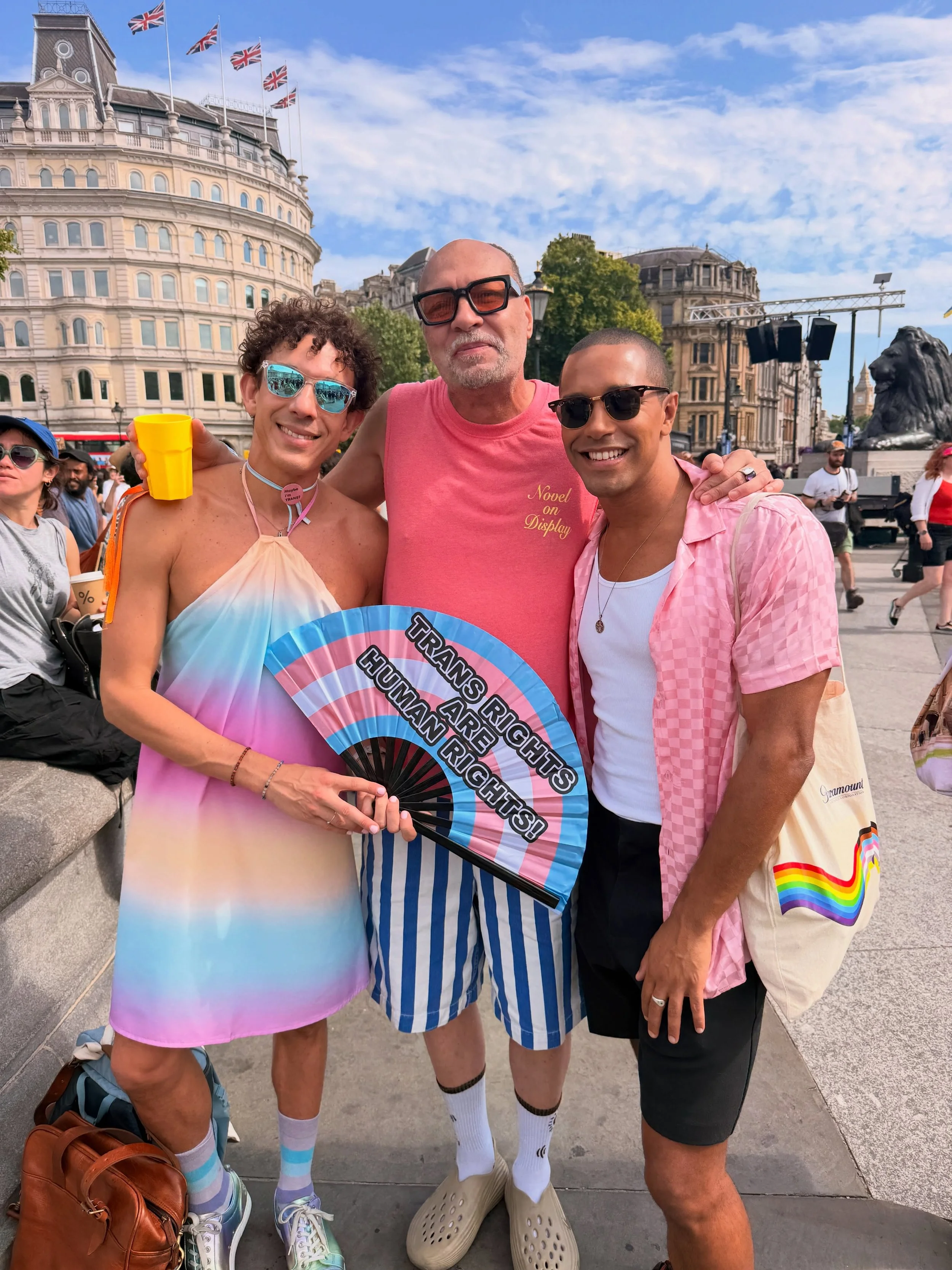 What a day&hellip; 🏳️&zwj;⚧️ Was chuffed to join the 150,000 people over the weekend who came together for @londontranspride! Now feels like a vital moment for our community. More than ever, an attack on one of us is an attack on all of us. TRANS RI