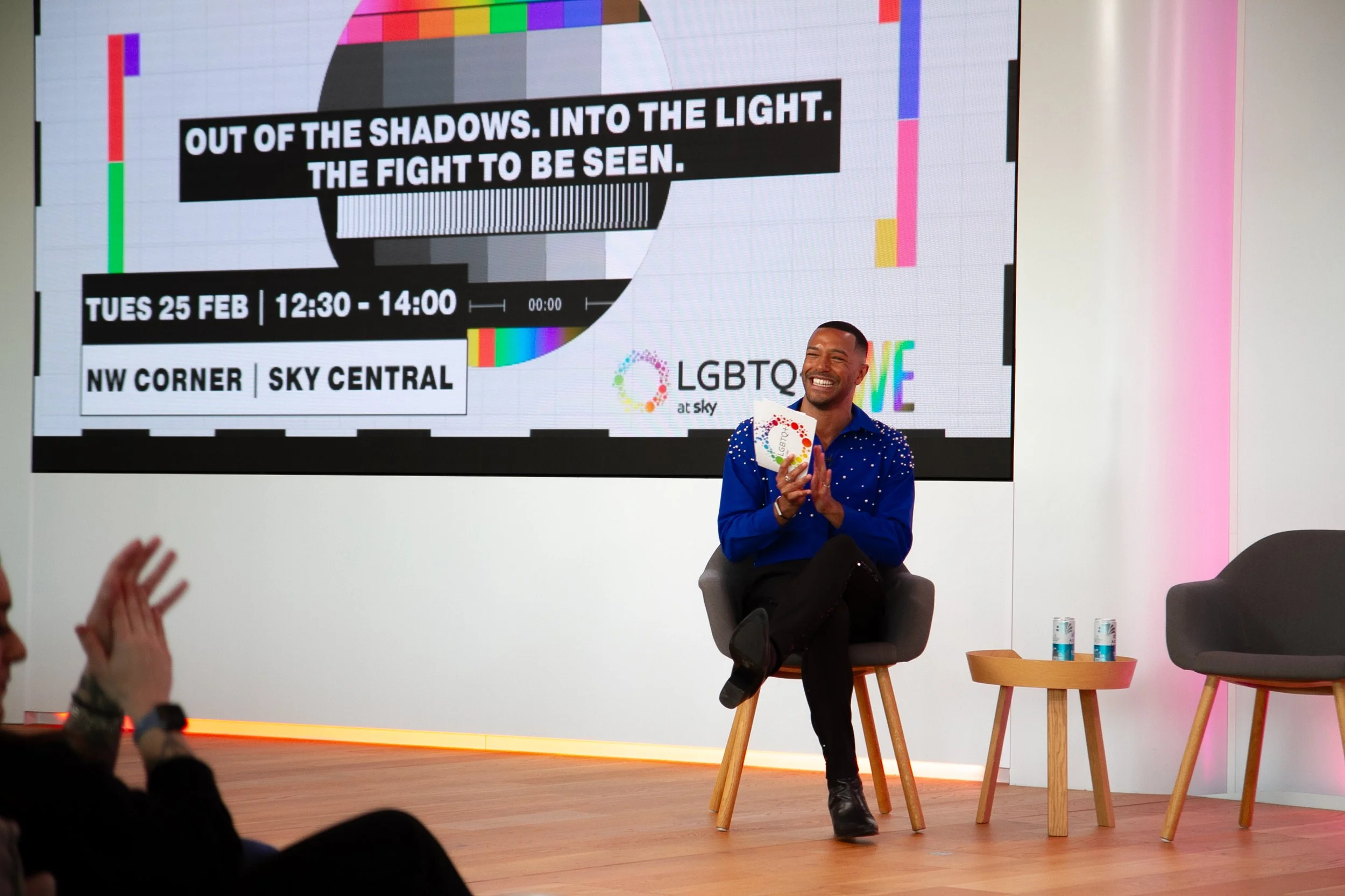 Michael Gunning LGBTQ+ Speaker and Host / Hosting Sky for LGBT History Month