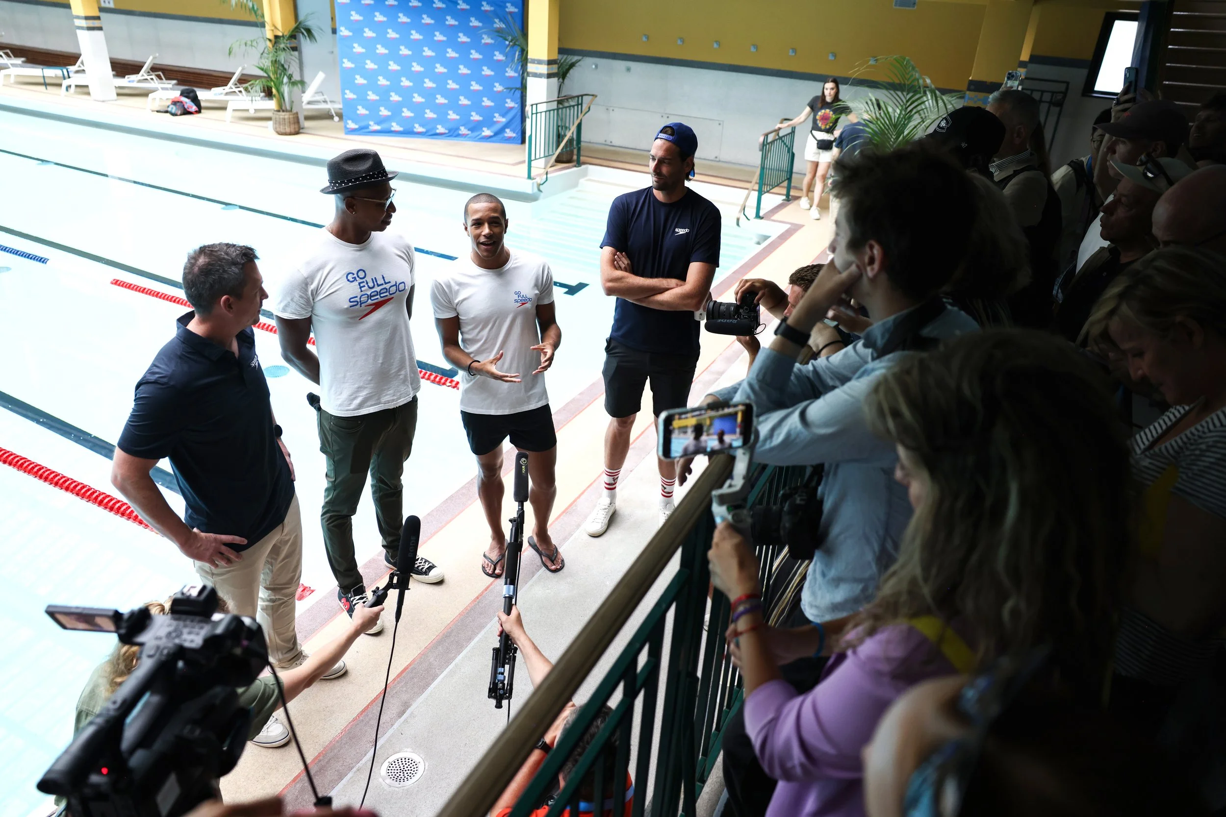 Press Day at Molitor Pool ahead of the Paris 2024 Olympic Games