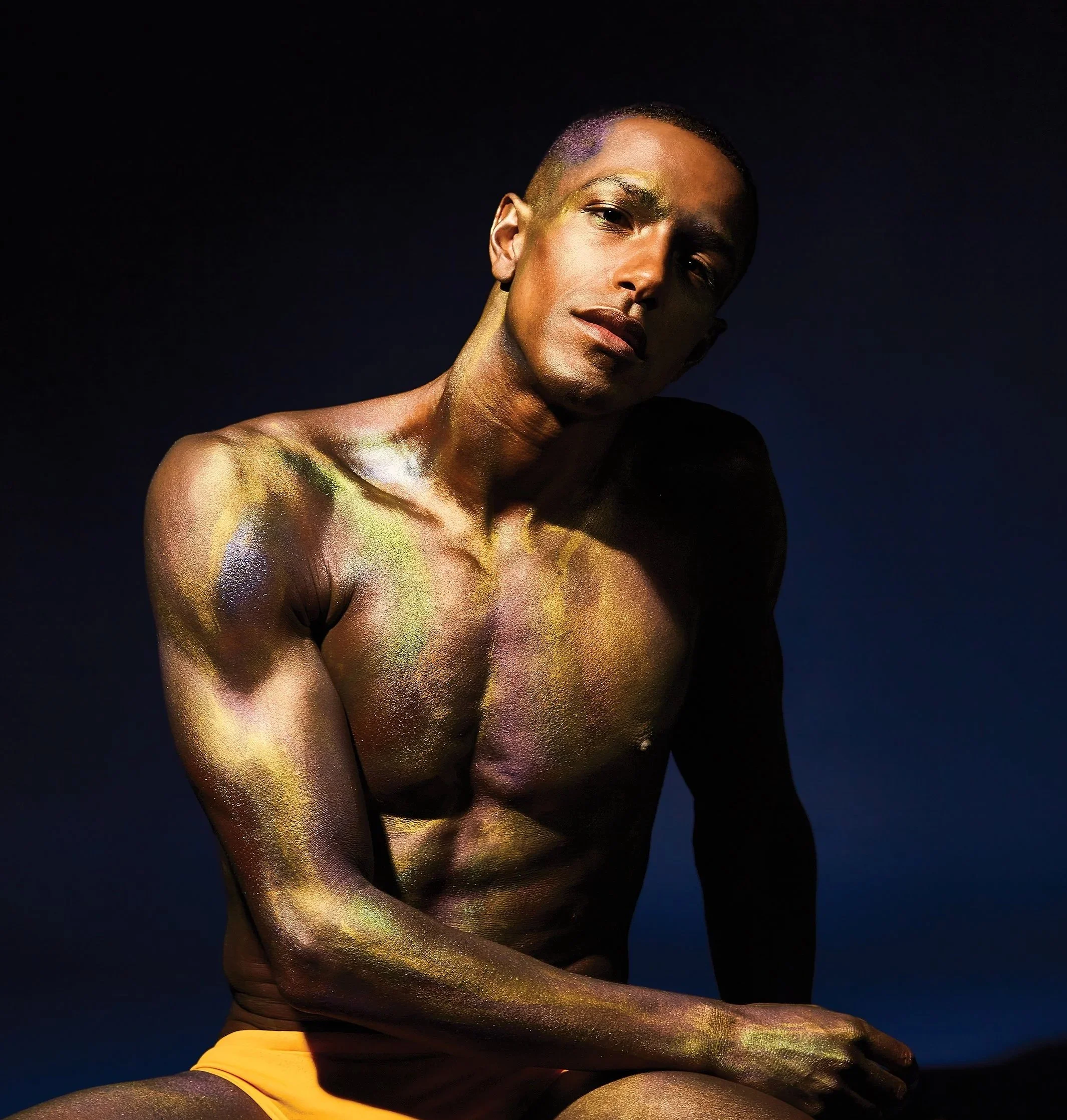 Body Issue of Attitude Magazine / Michael Gunning Cover Star