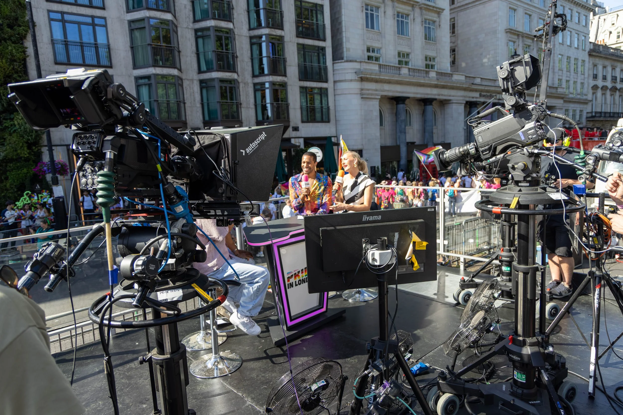 Broadcast Studio for Pride in London