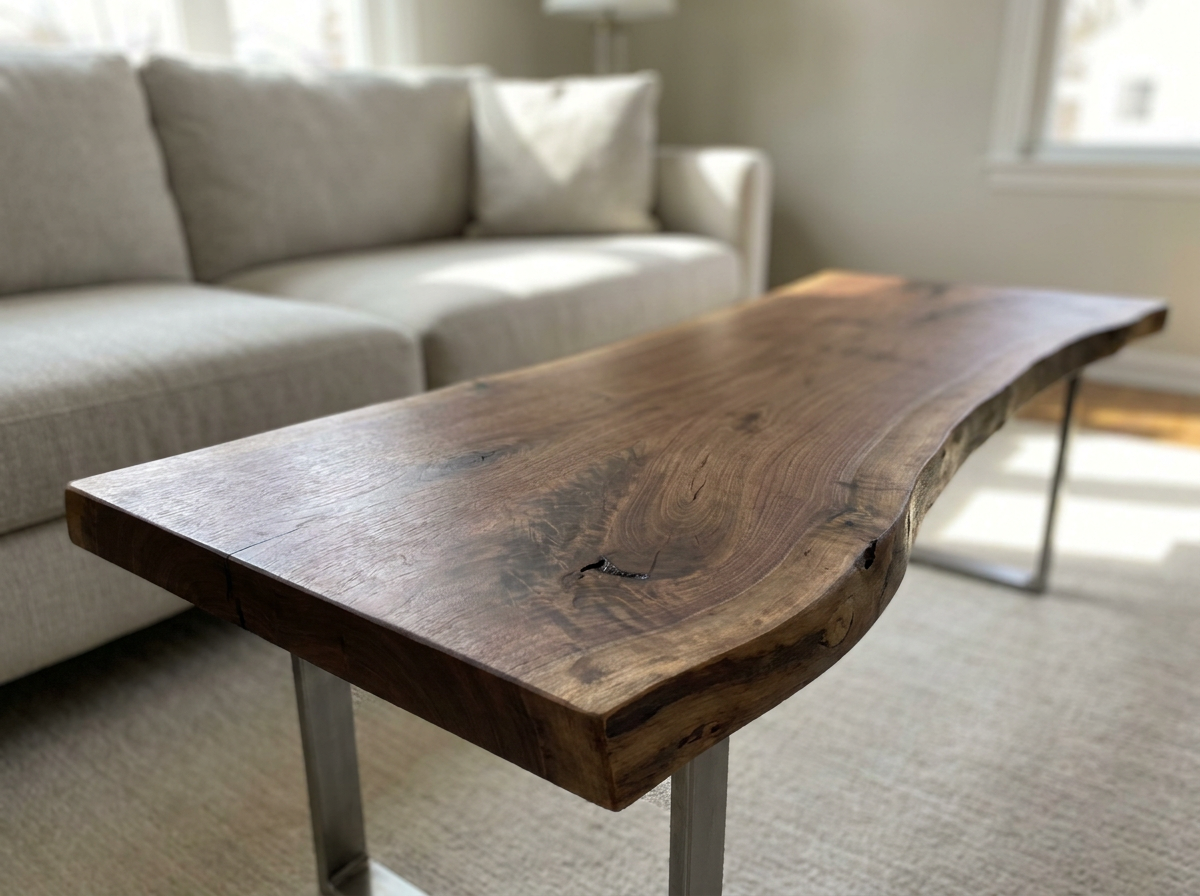 Black Walnut Wood: Slabs, Lumber & Custom Furniture from a Texas Sawmill