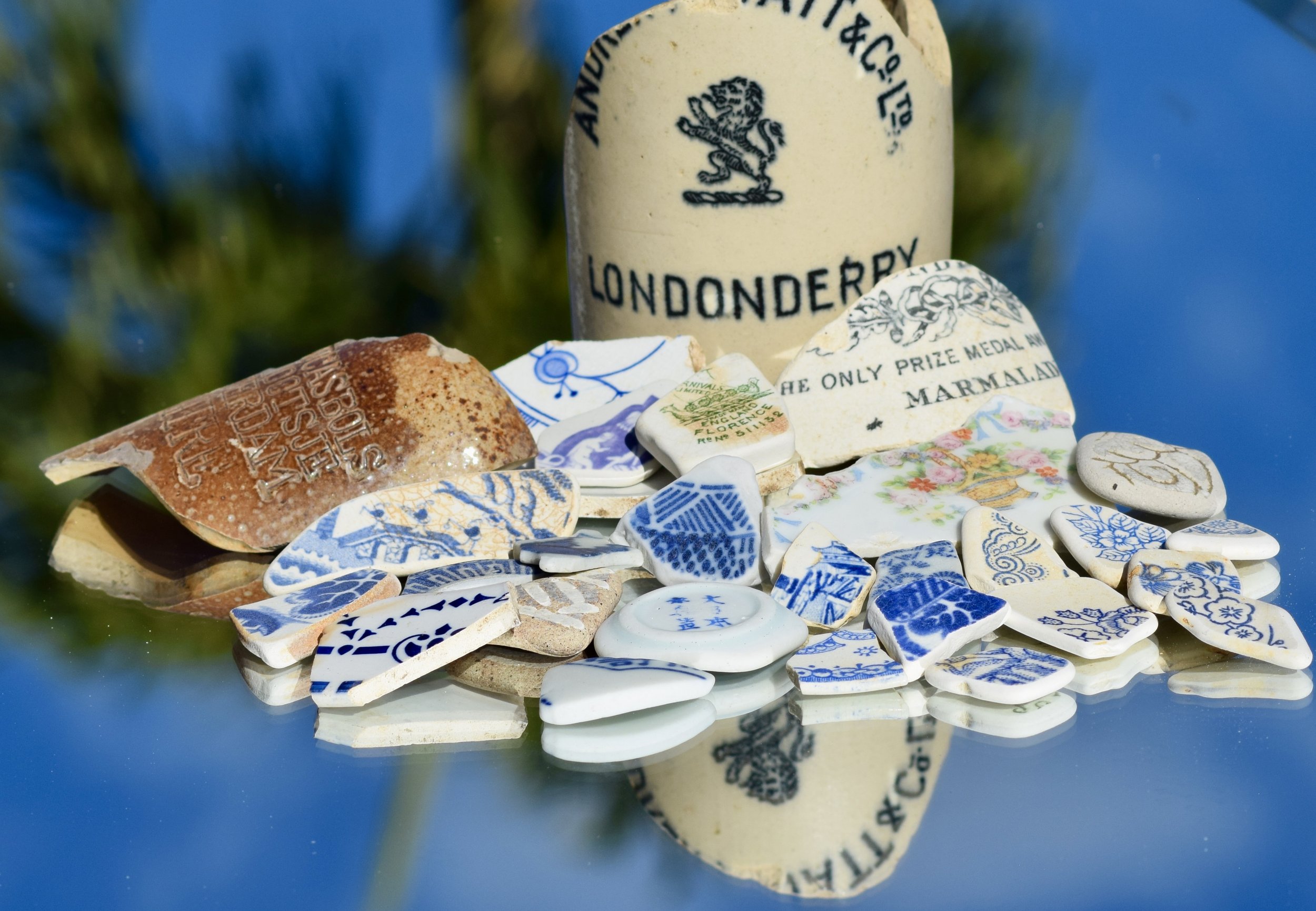 Sea pottery, hd photography