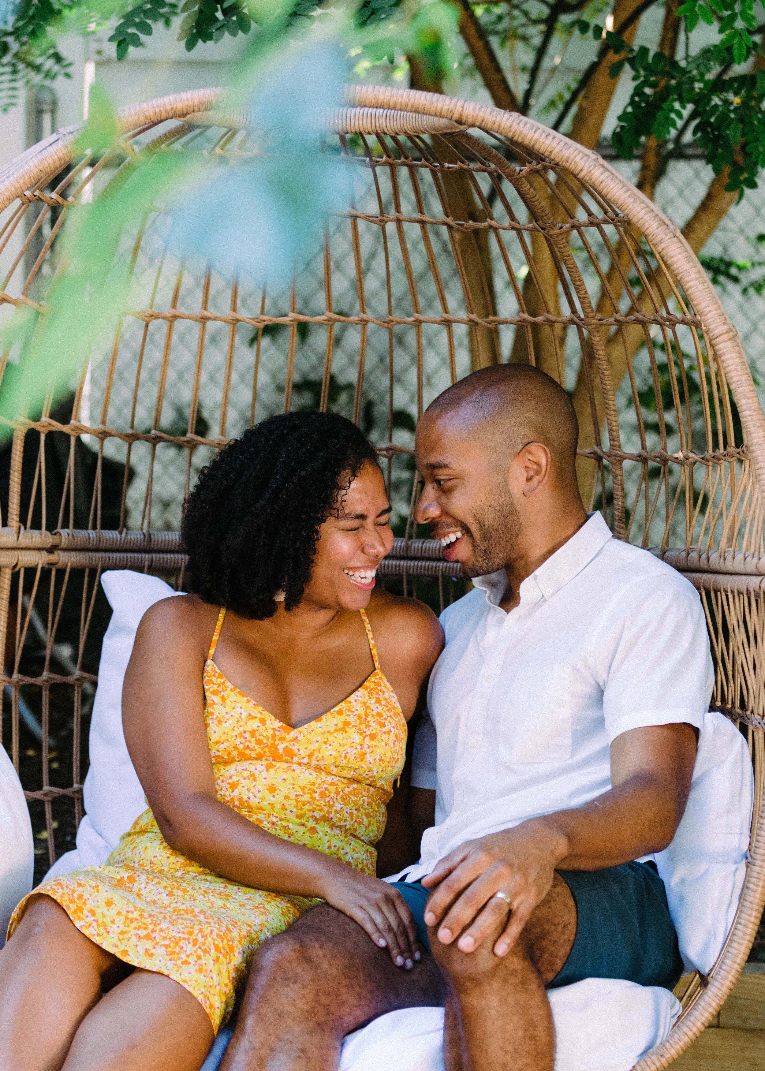 Engagement Photography Session at couple's home in Brooklyn