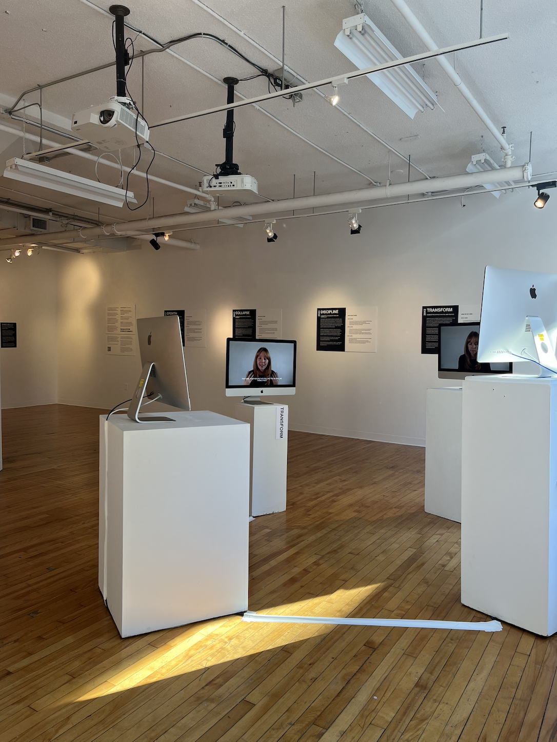 Future Stories of Community video installation.