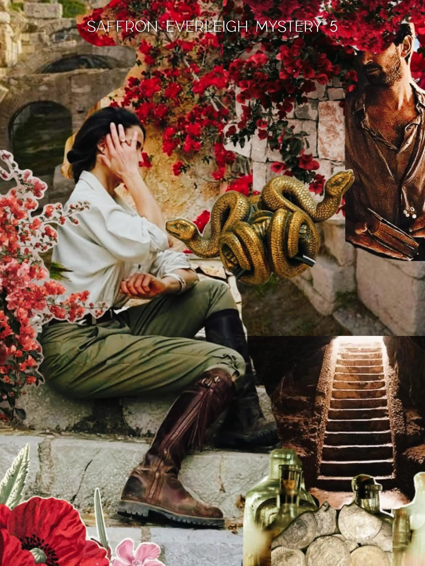 We are getting soooo close to title and cover reveal time for Saffron 5! 

Any guesses for the center image, color, or title? I&rsquo;ve heard some verrry good guesses&mdash;and I&rsquo;m giving you a few hints here!

#saffroneverleighmystery #saffro