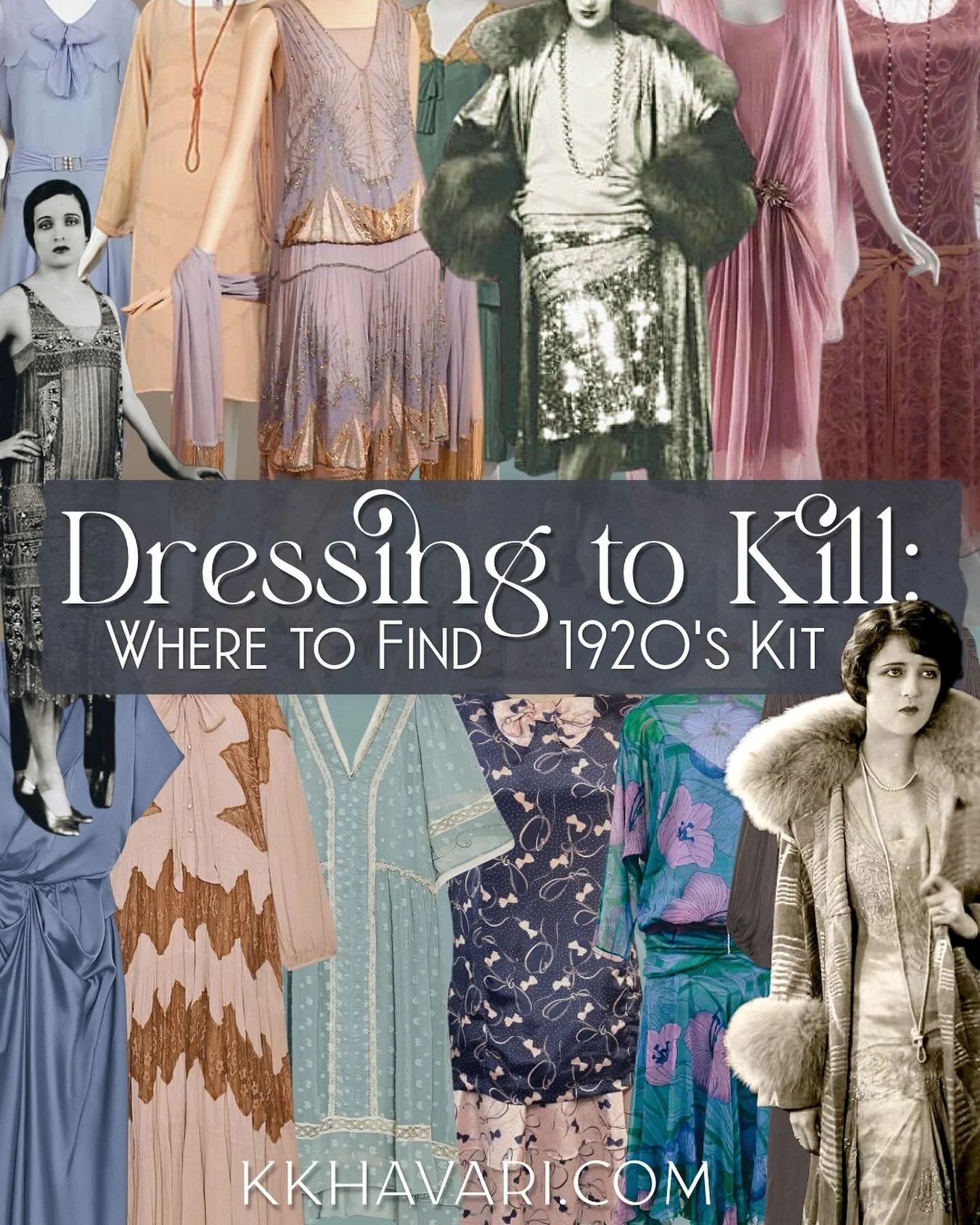 Inspired by my recent panic scrolling the internet for something fabulous to wear to the Toxic Tea Time event I&rsquo;m doing with @theplottwistbookbar next month, I&rsquo;ve put together some info on dressing for the 1920&rsquo;s. Lots of gorgeous i