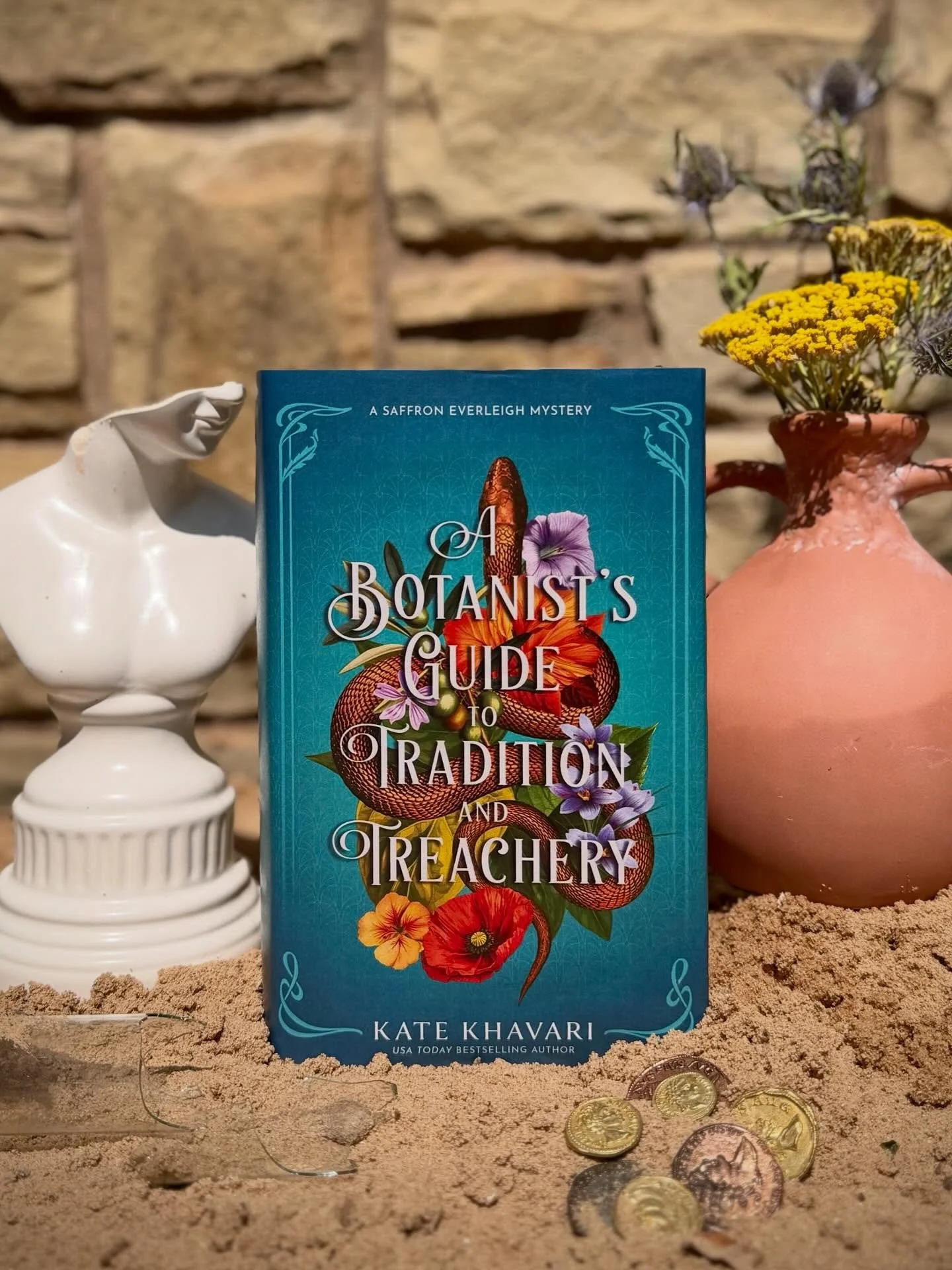 ACTUAL COVER REVEAL!

A BOTANIST&rsquo;S GUIDE TO TRADITION AND TREACHERY is looking so gorgeous! I&rsquo;m so happy to share this brilliant cover for Saffron&rsquo;s fifth mystery. 

______________

Saffron Everleigh is newly engaged and full of opt