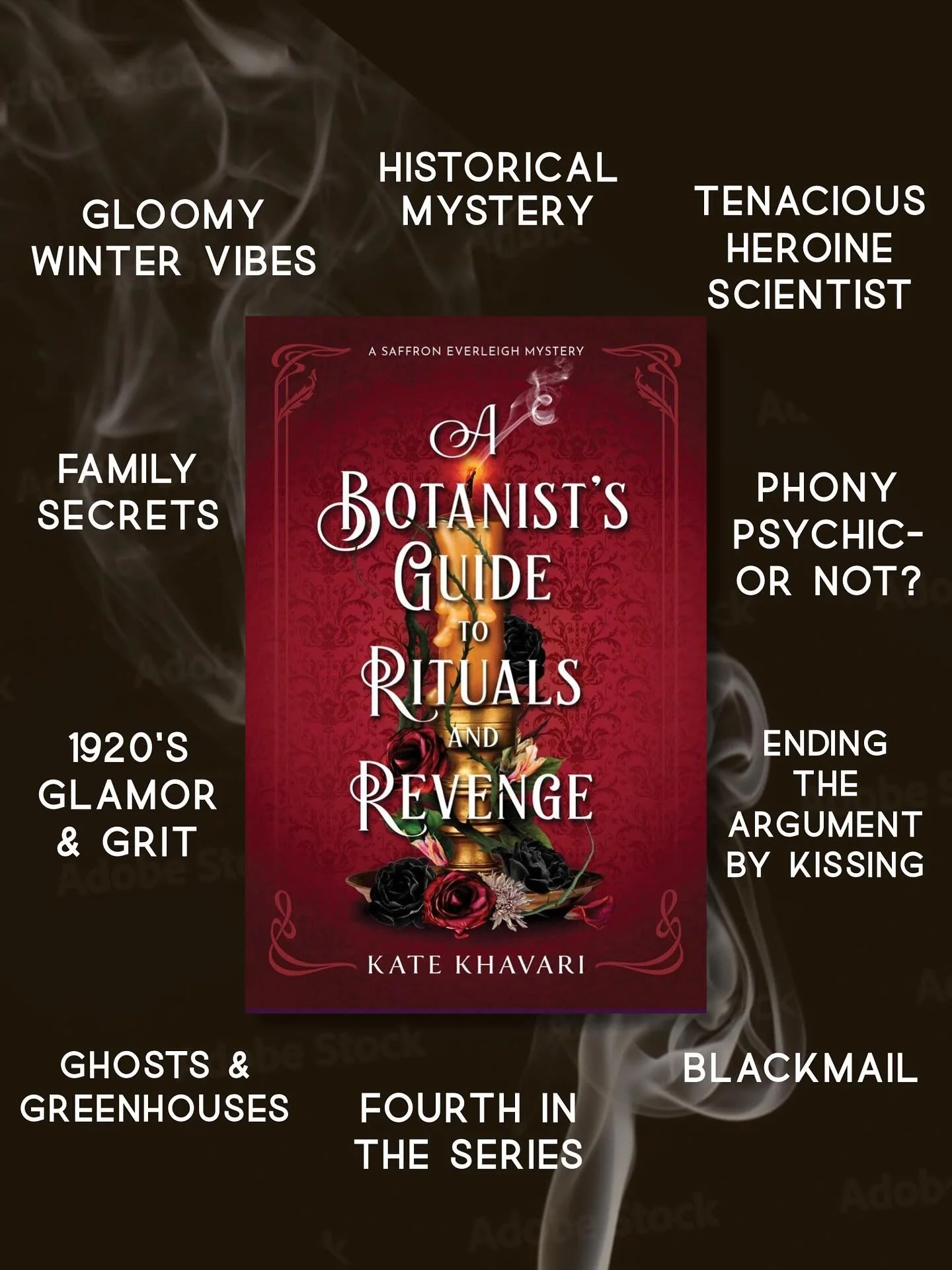 Another ebook deal?? Yes! A BOTANIST&rsquo;S GUIDE TO RITUALS AND REVENGE, Saffron Everleigh #4 is on sale today for just $2.99. 

This historical mystery has everything you need for your autumn and winter reading:

Gloomy winter vibes
Tenacious hero