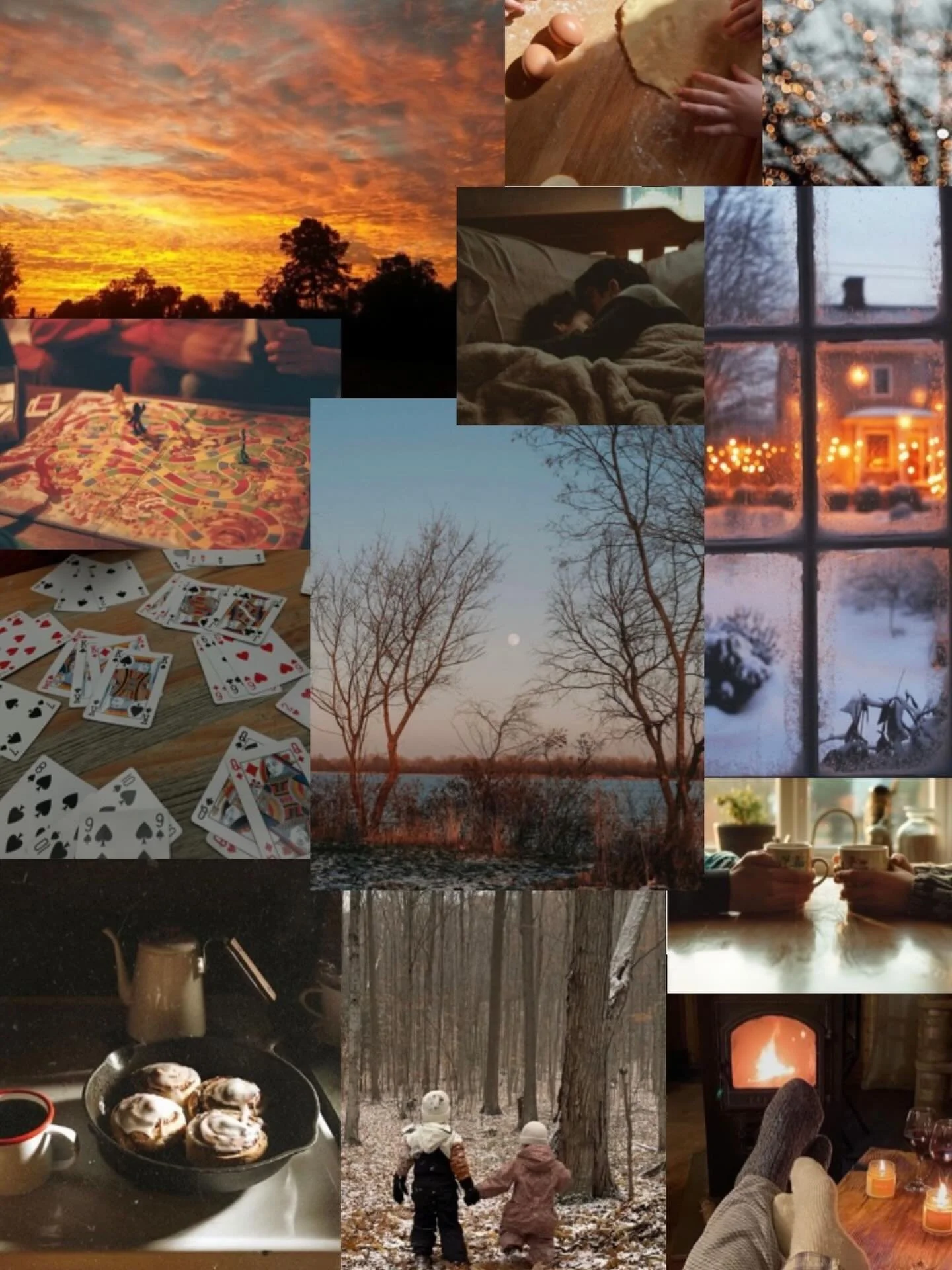 Winter ❄️ Wishes

A little seasonal mood boarding to get me excited for cozy season. I used to hate winter, but now winter is for dreaming, savoring, laughing, breathing deeper. It&rsquo;s drafting season, long walk season, and candlelight season.

W