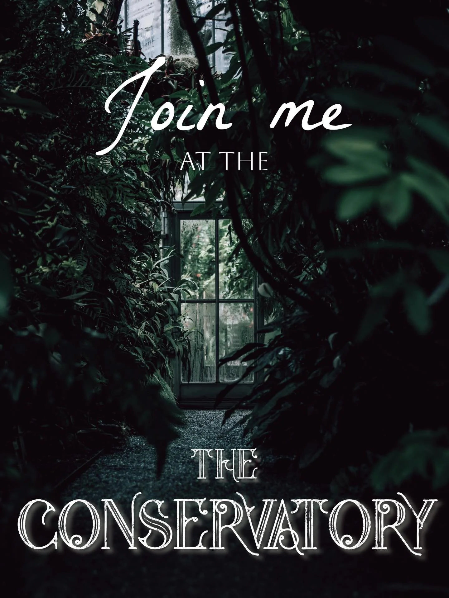 Join me every month for a stroll through the conservatory&hellip;

My monthly(ish) newsletter comes out tomorrow and I&rsquo;d love to fill your inbox with updates, giveaways, excerpts, book recs, author interviews and other enjoyable nonsense. Sign 