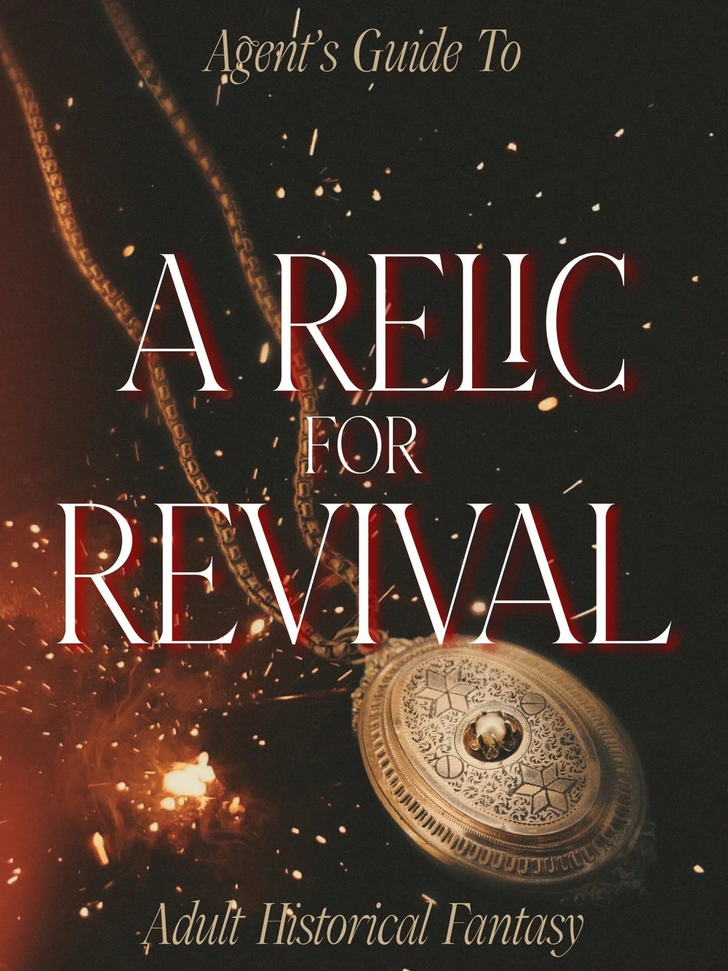 Agent&rsquo;s Guide for A RELIC FOR REVIVAL, my historical fantasy project featuring:

✨Reluctant &amp; relentless FMC
✨Inconveniently attractive MMC (&amp; the demon possessing him)
✨ Alternative 1920&rsquo;s Boston
✨Only one who can see him
✨Milita
