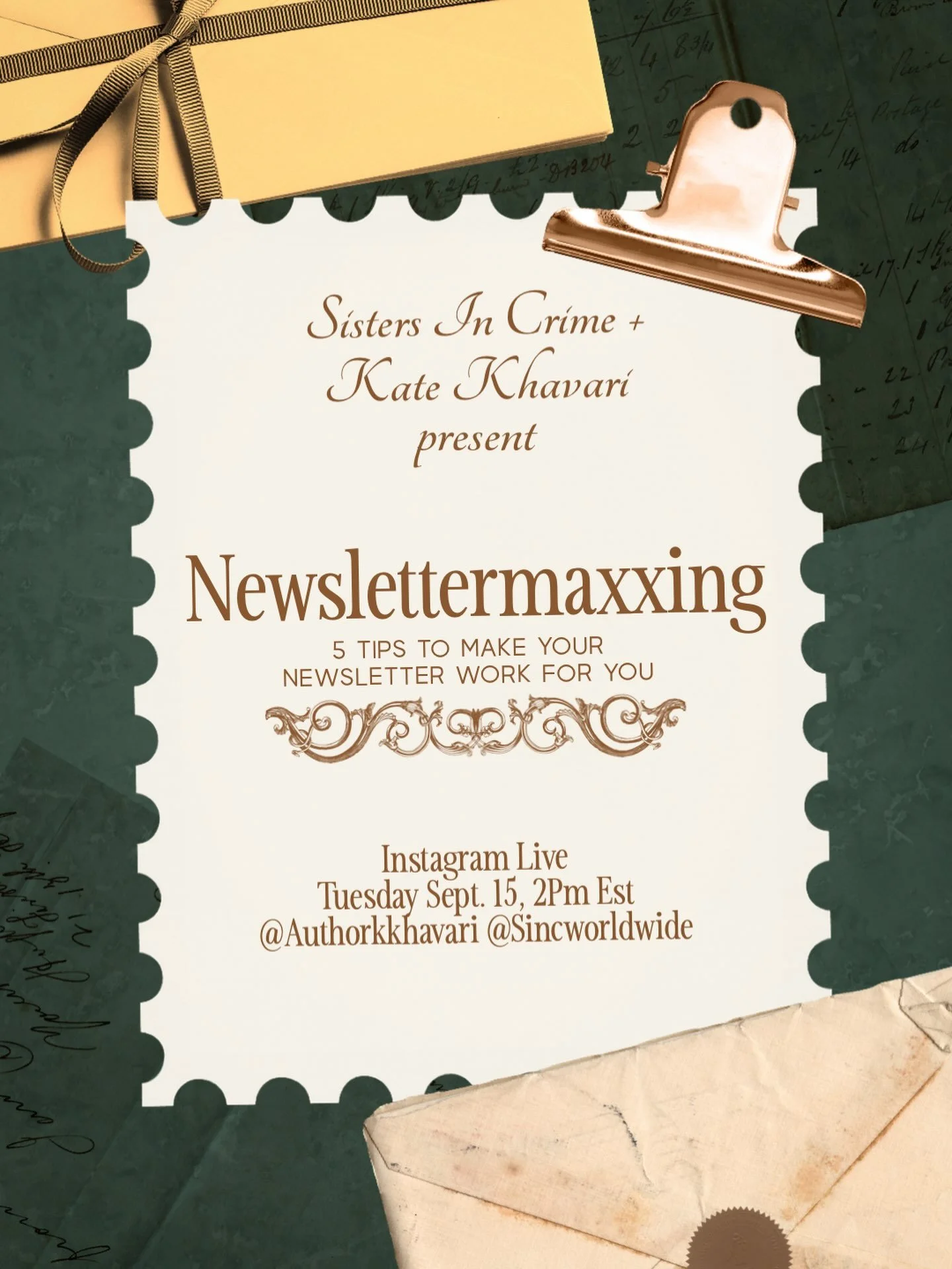I take no credit for this hilarious title, that was all my conversation partner @minty_fresh_books. I do take the credit for the 5 tips I&rsquo;ll be sharing for how to get the most out of your newsletter without feeling like you&rsquo;re reinventing