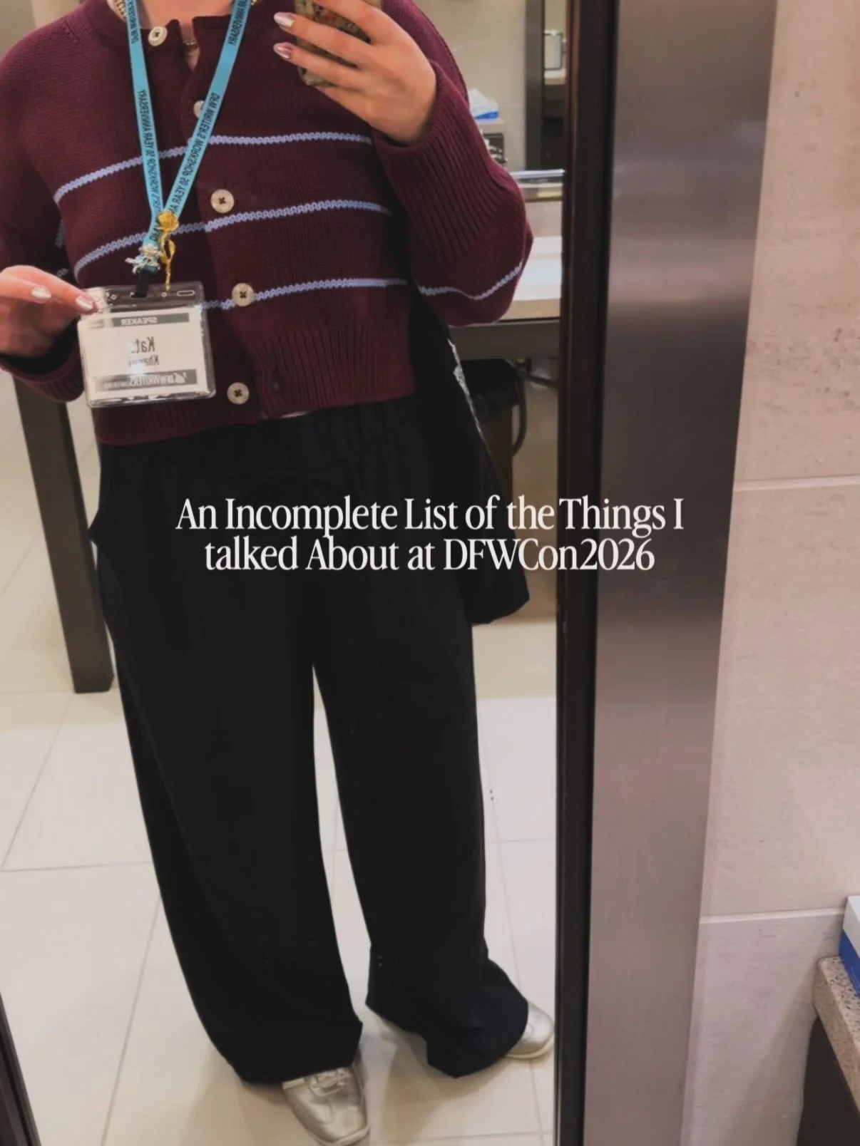 This was my fourth year at the Dallas Fort Worth Writing convention (DFWCon2026) and I don&rsquo;t think I&rsquo;ve ever felt such community support and joy!&hellip;or talked about such random stuff.