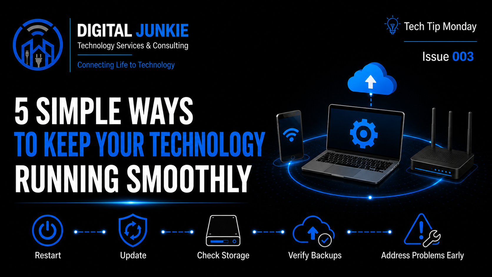 5 Simple Ways to Keep Your Technology Running Smoothly