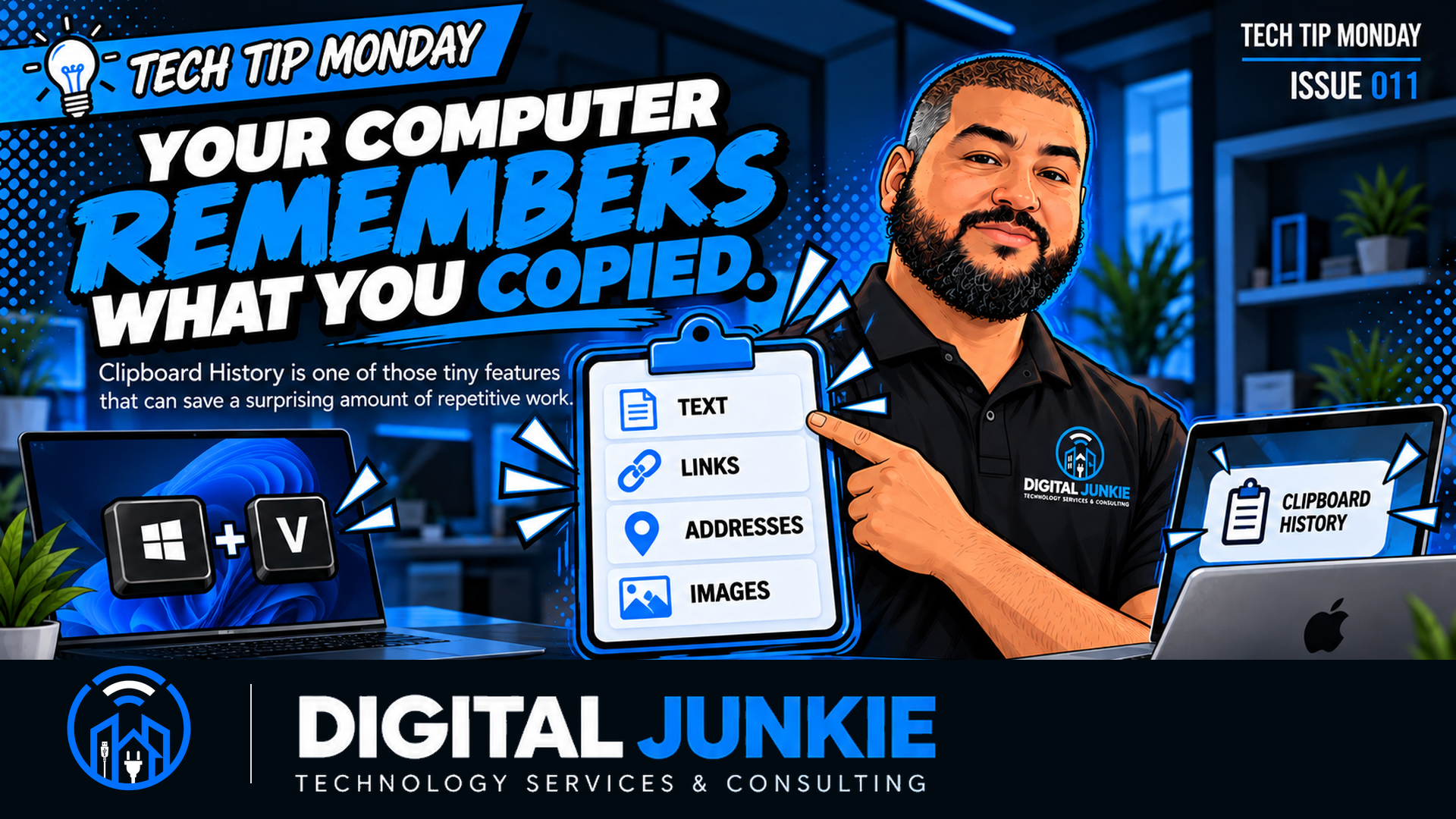 Tech Tip Monday 011: Your Computer Has a Built-In Clipboard History You Probably Aren’t Using