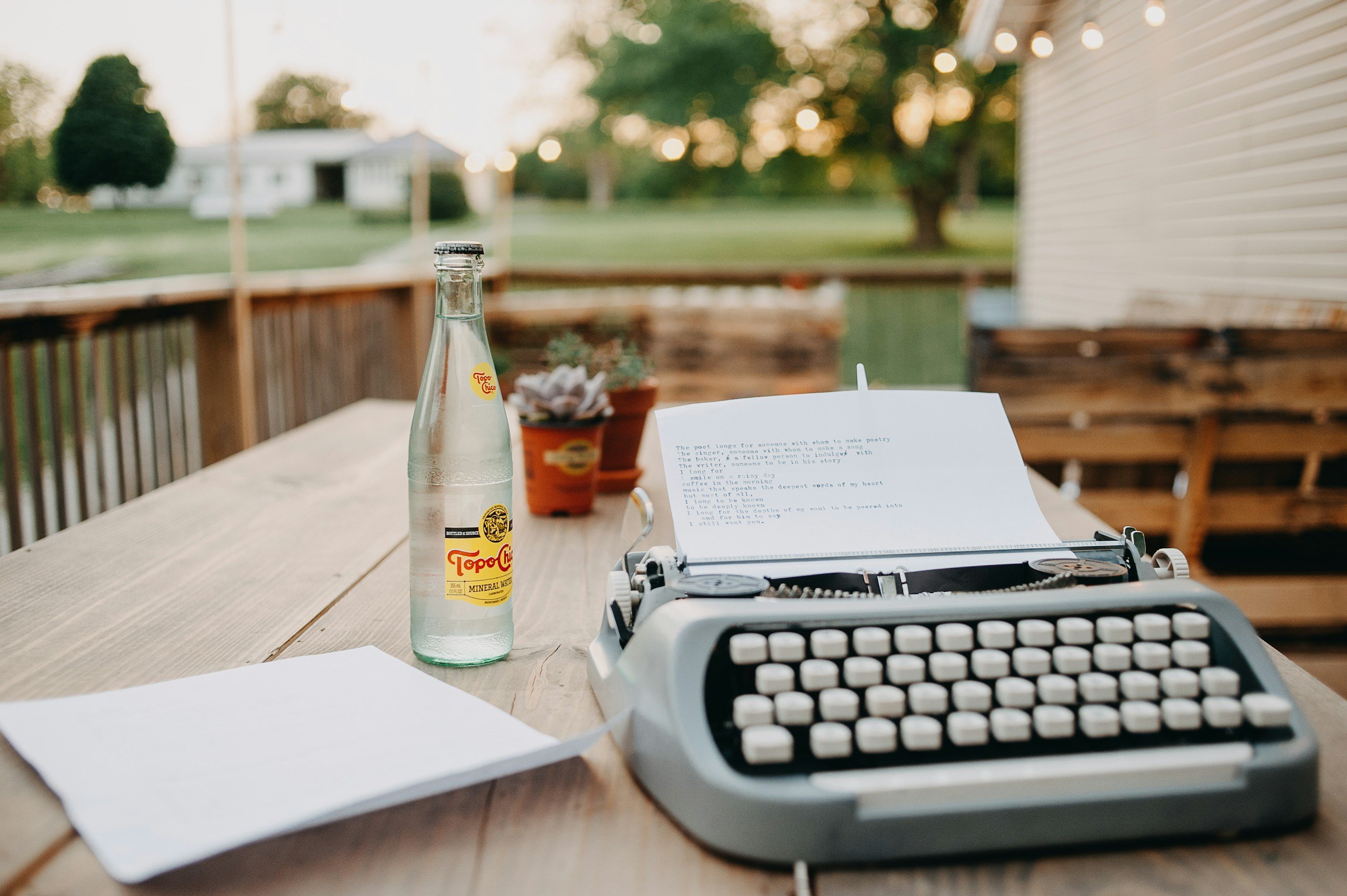 Un-seasonal Writing