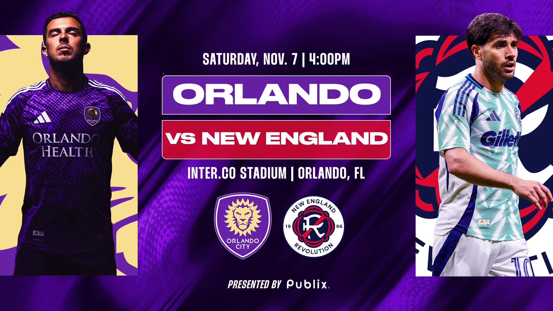 Orlando City SC vs. New England Revolution