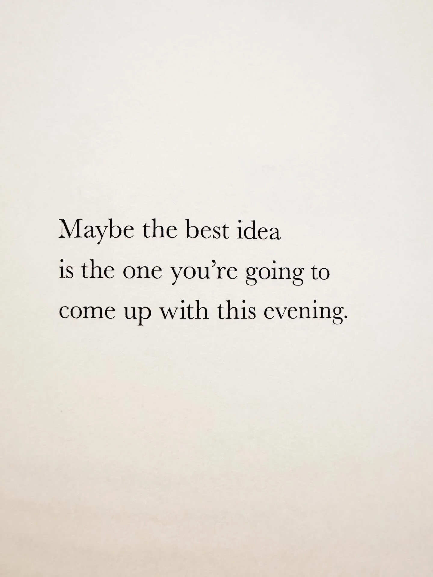 With one manuscript with my editor, I am having a grand time day dreaming the next one. This is the best part of the writing process. It&rsquo;s filled with the optimism of ideas you know are coming. 

#createeveryday #writerslife #writinginspo