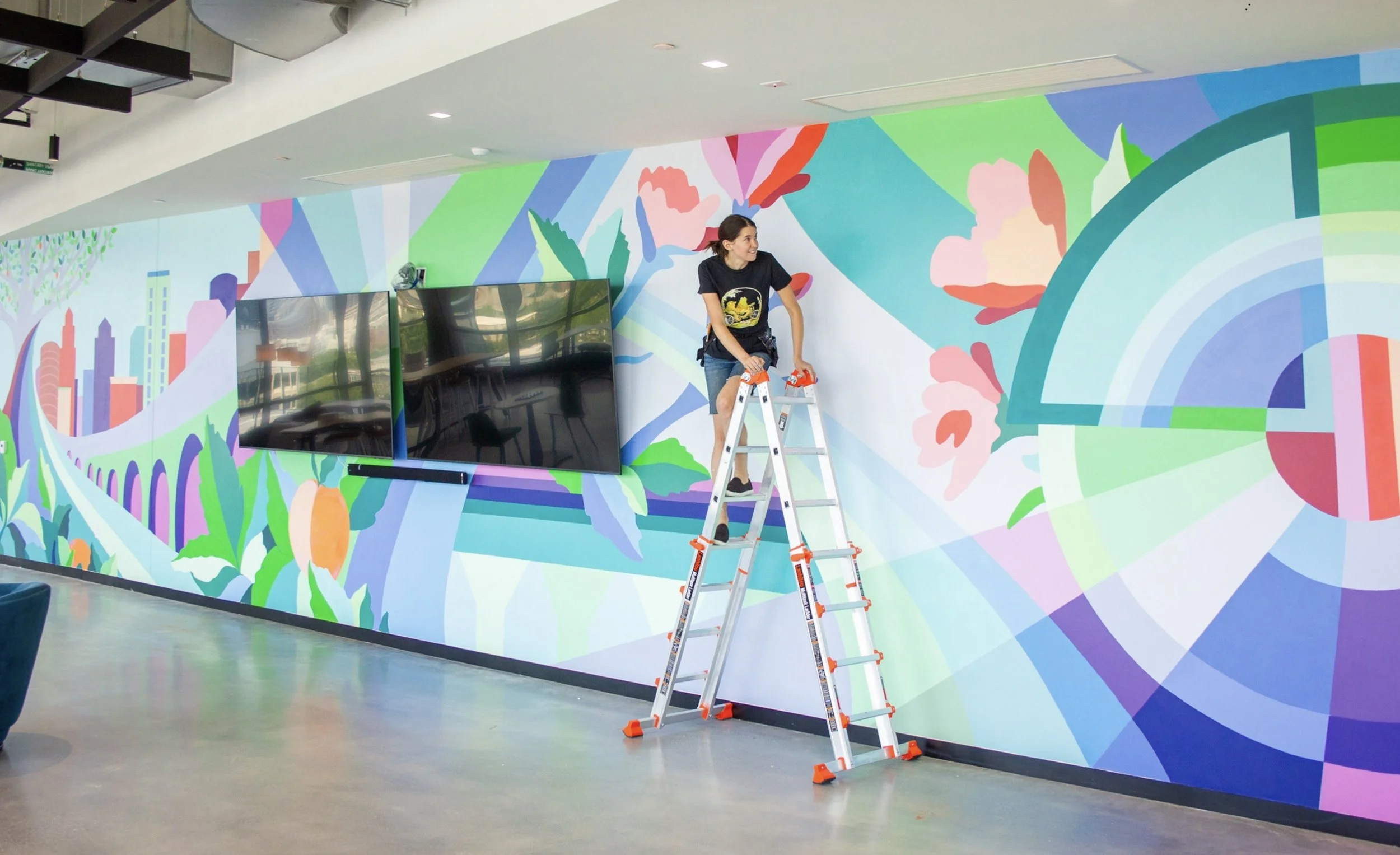 Science Square Labs ATL Mural 2024