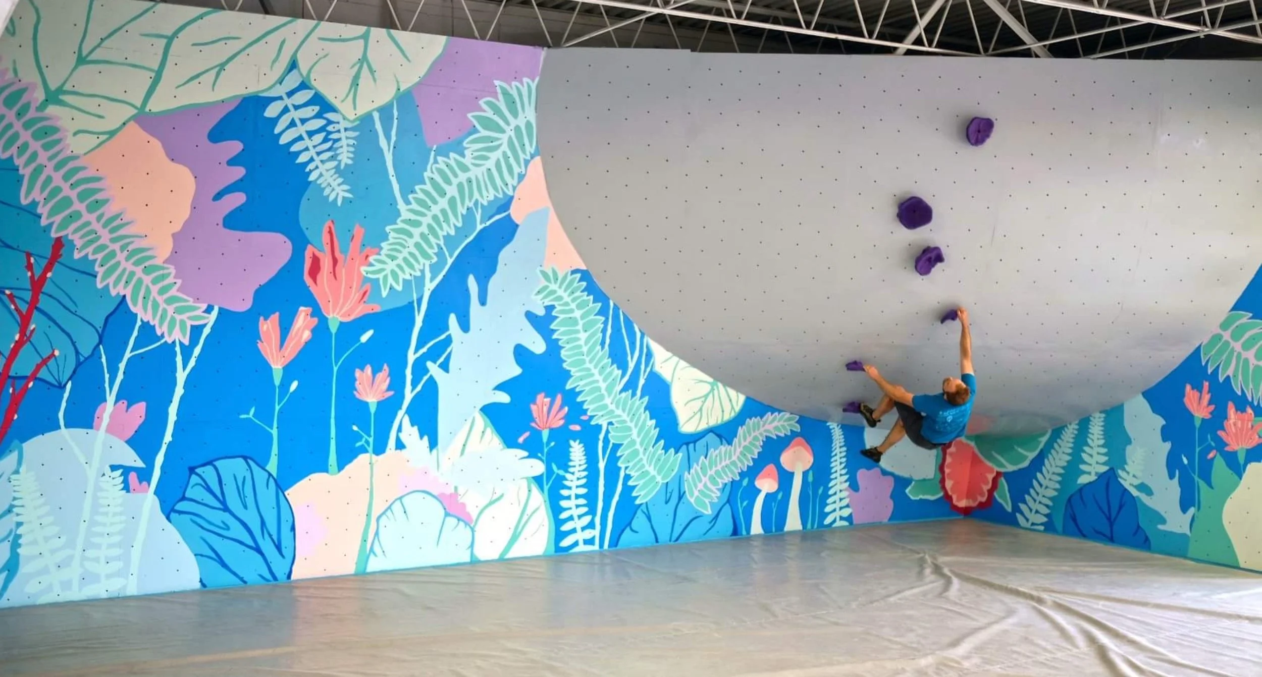 Urbana Boulders Mural 2020